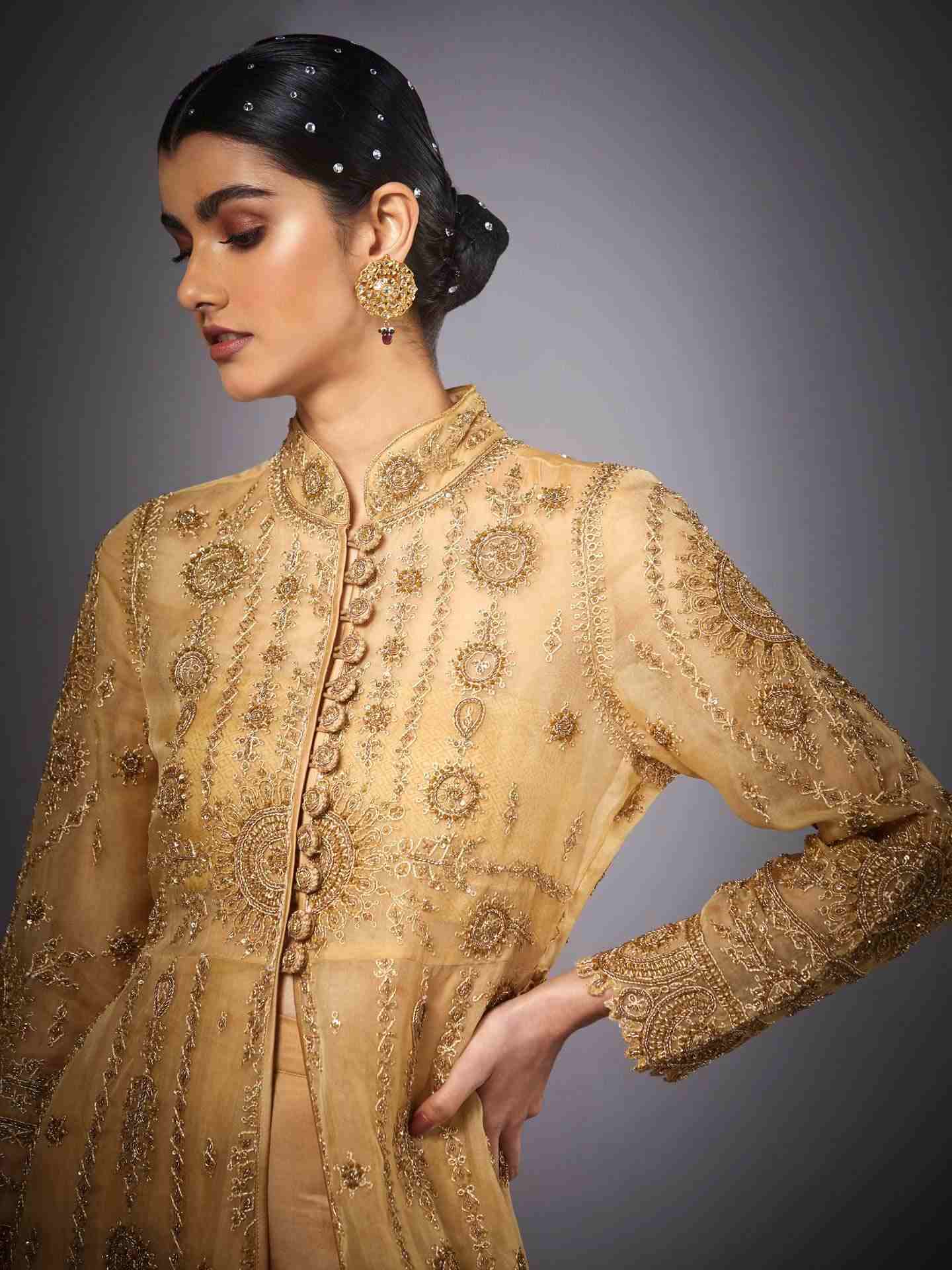 Gold Souk Jacket Ensemble