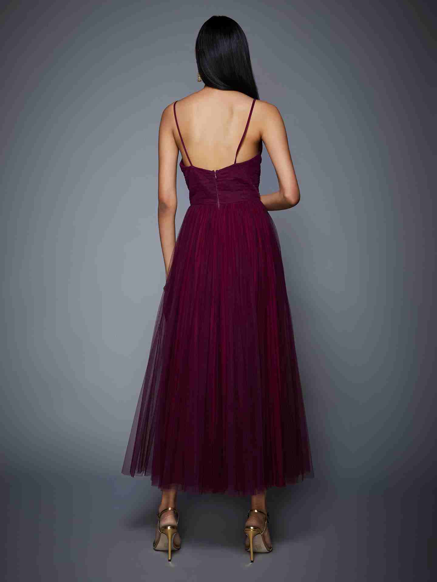 Prune Mohi Dress With Jacket