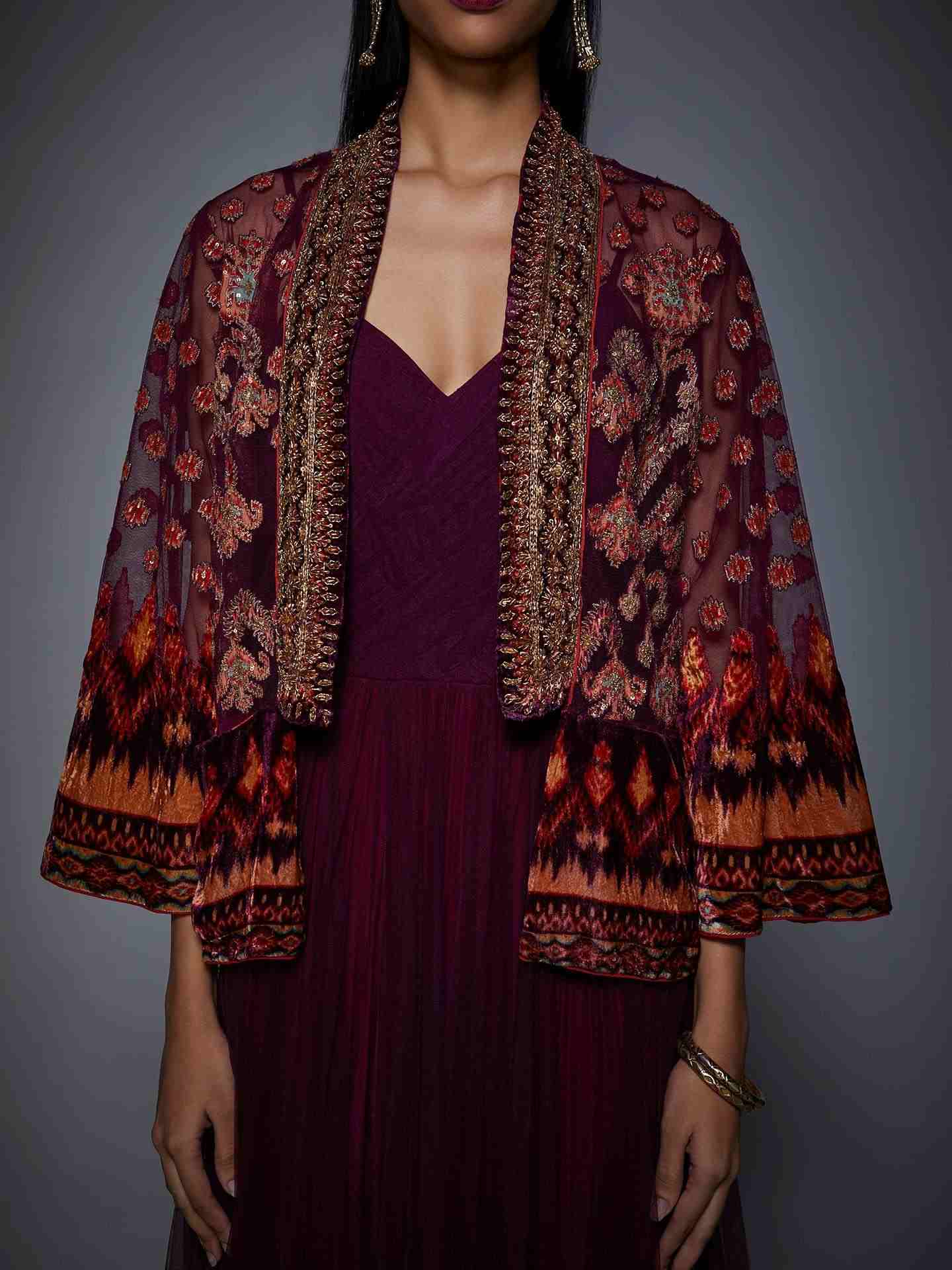 Prune Mohi Dress With Jacket