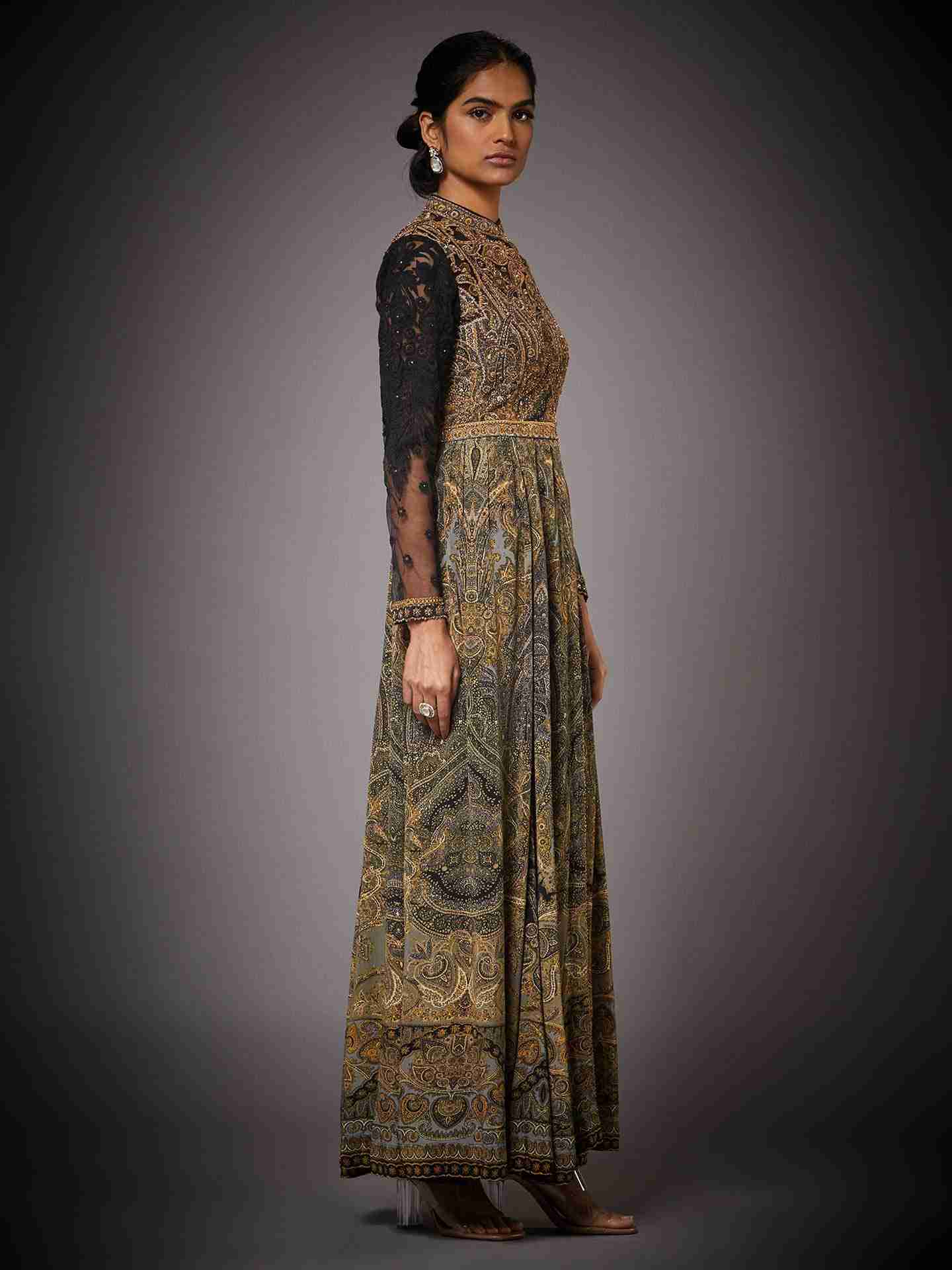 Black & Beige Niscira Jacket