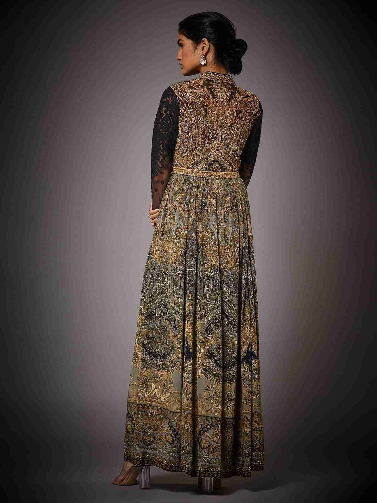 Black & Beige Niscira Jacket