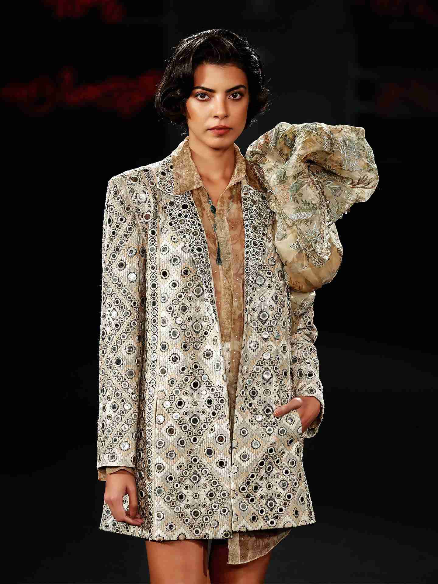 Ivory Mirror Jacket