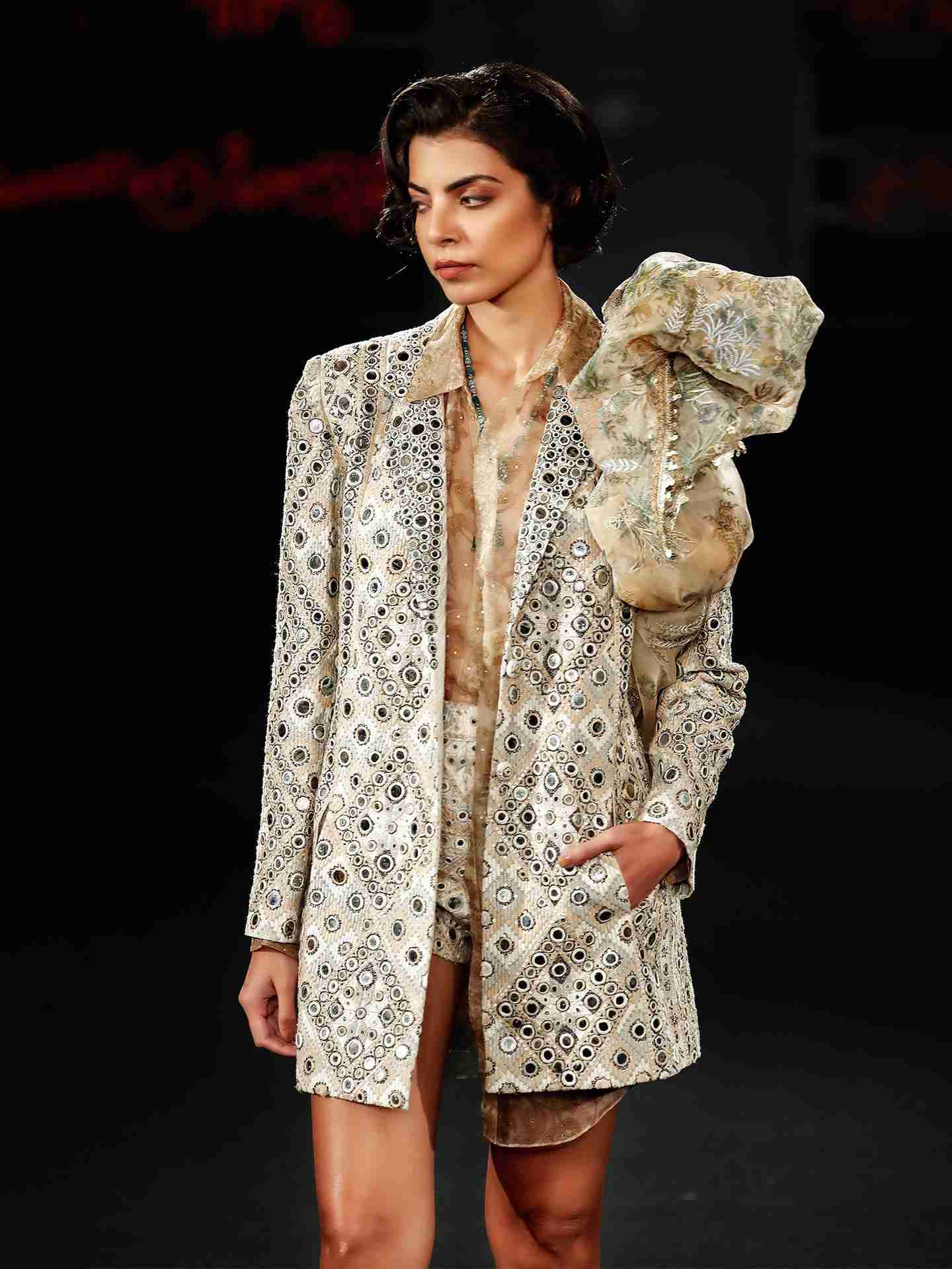 Ivory Mirror Jacket