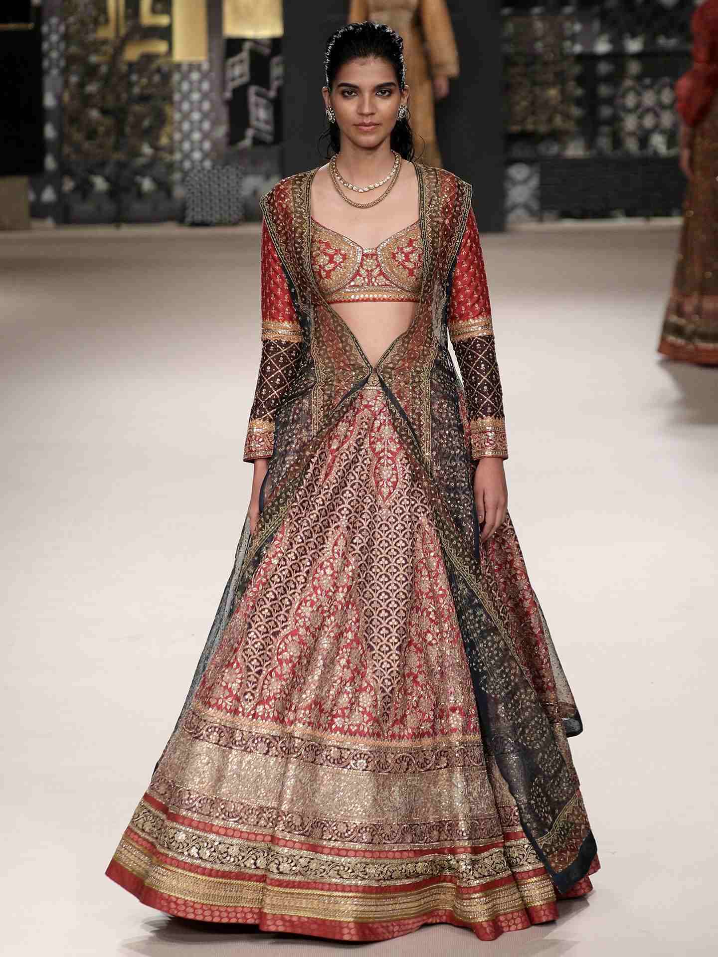 Blue & Multi Keya Jacket