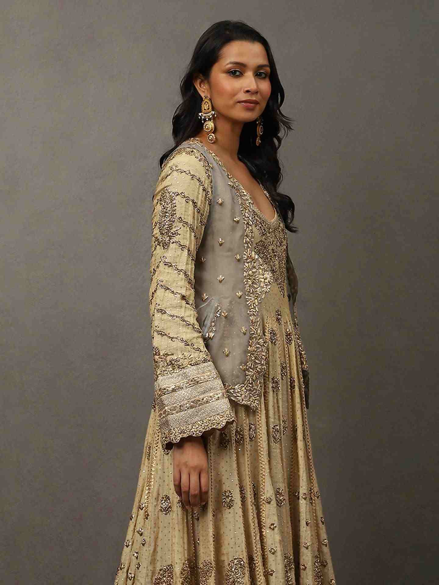 Light Blue 	Taj Bhawani Gilet