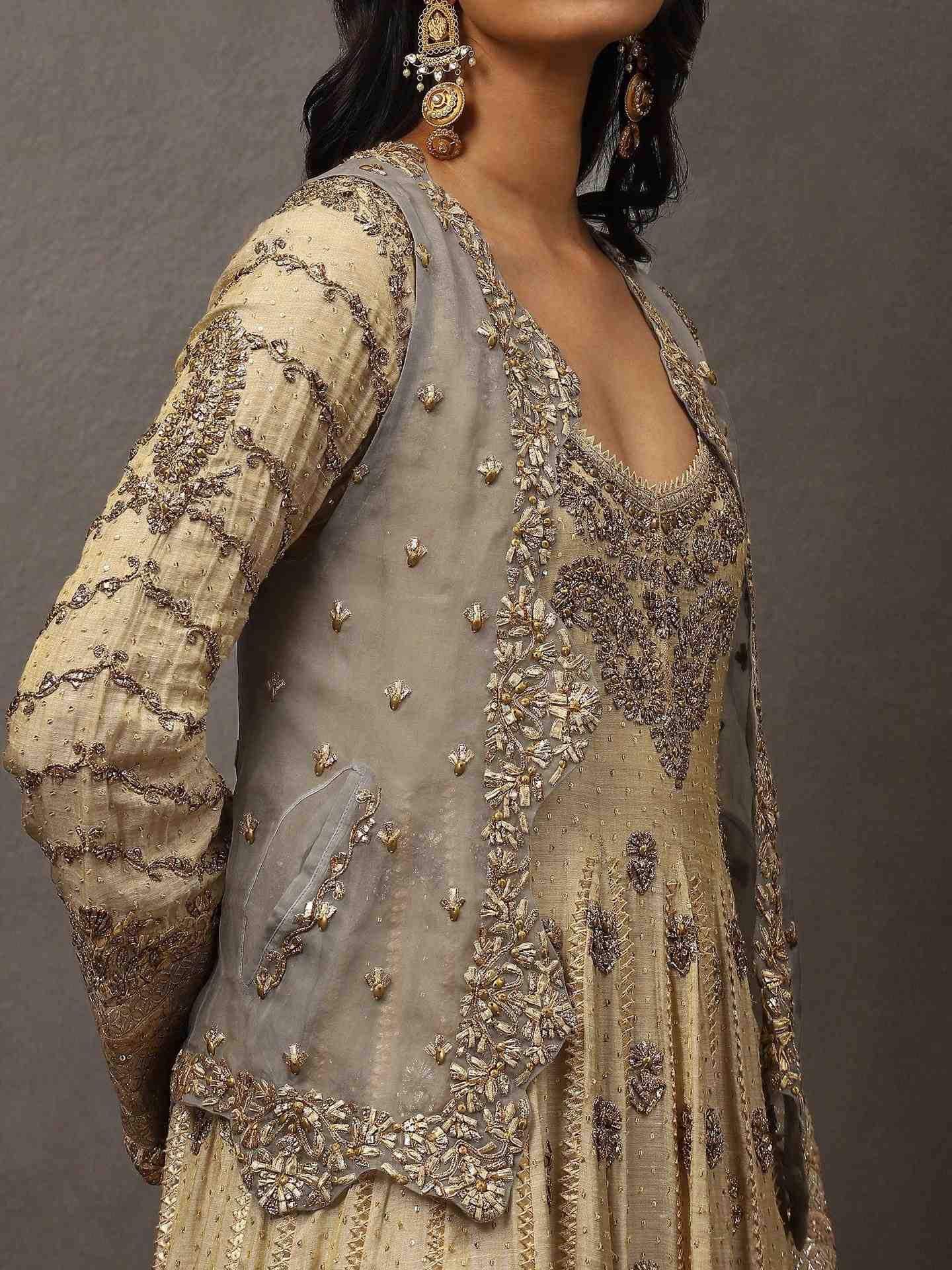 Light Blue 	Taj Bhawani Gilet