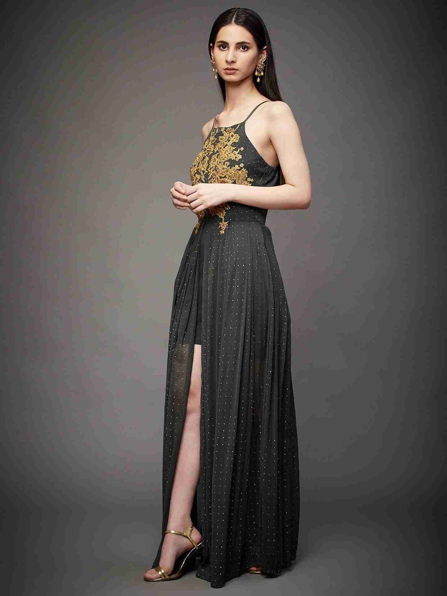 Charcoal Grey Shirley Jumpsuit