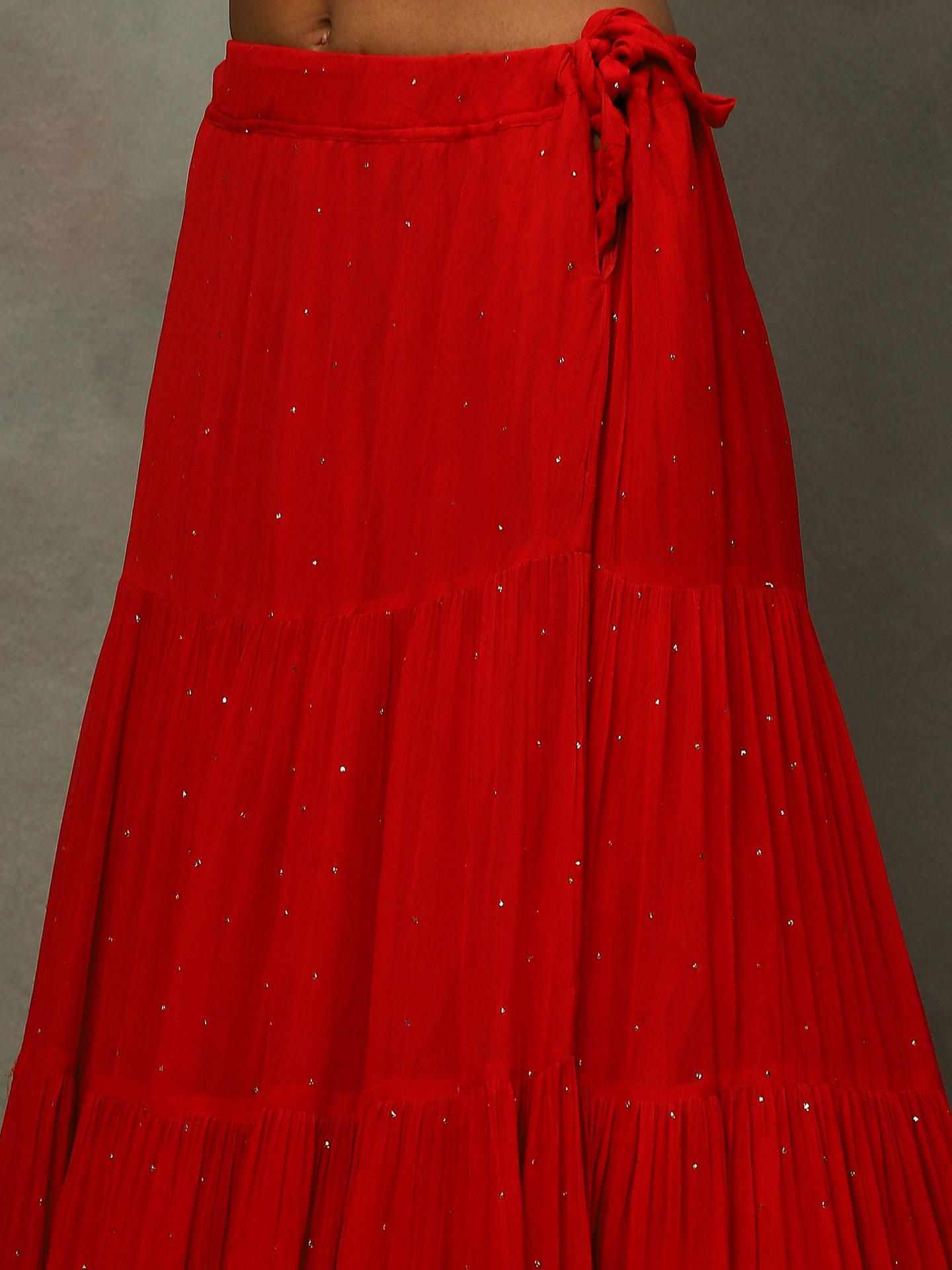 Salsa Red Zergul Suit Set
