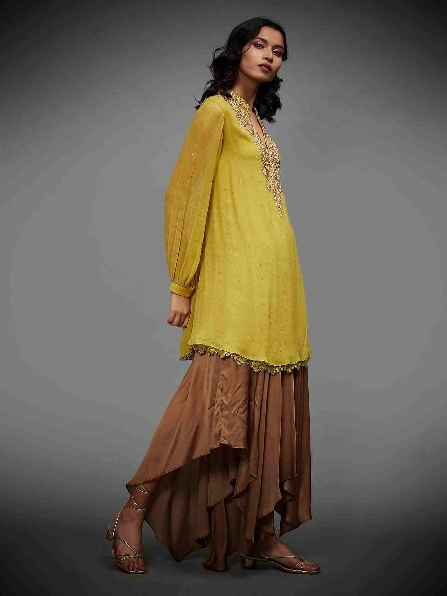 Sap Green Dilara Kurti