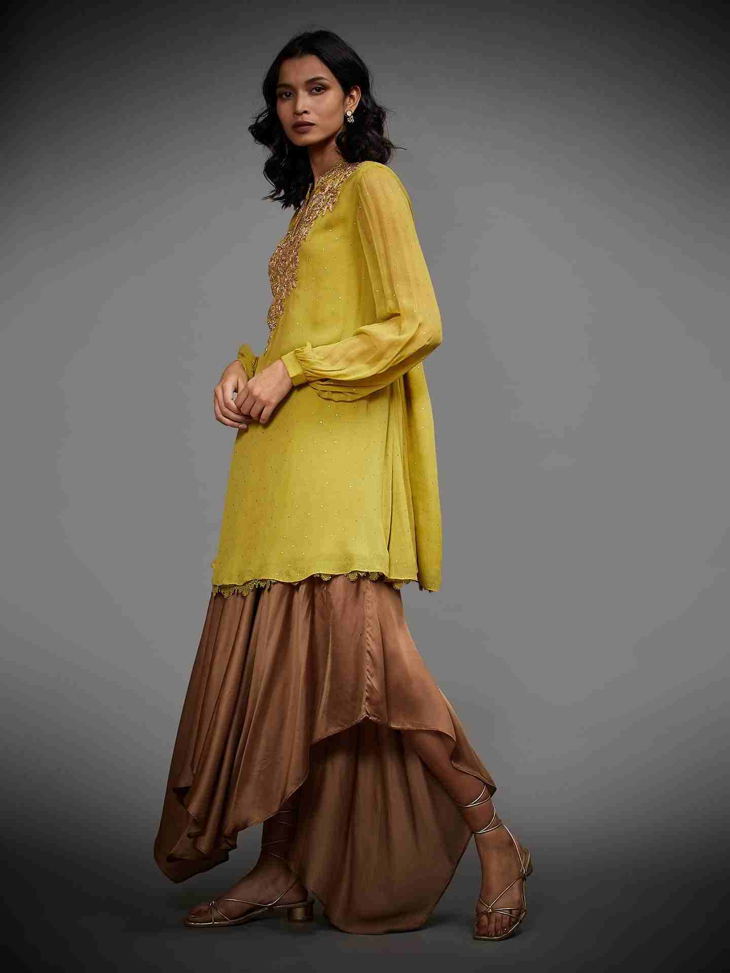 Sap Green Dilara Kurti