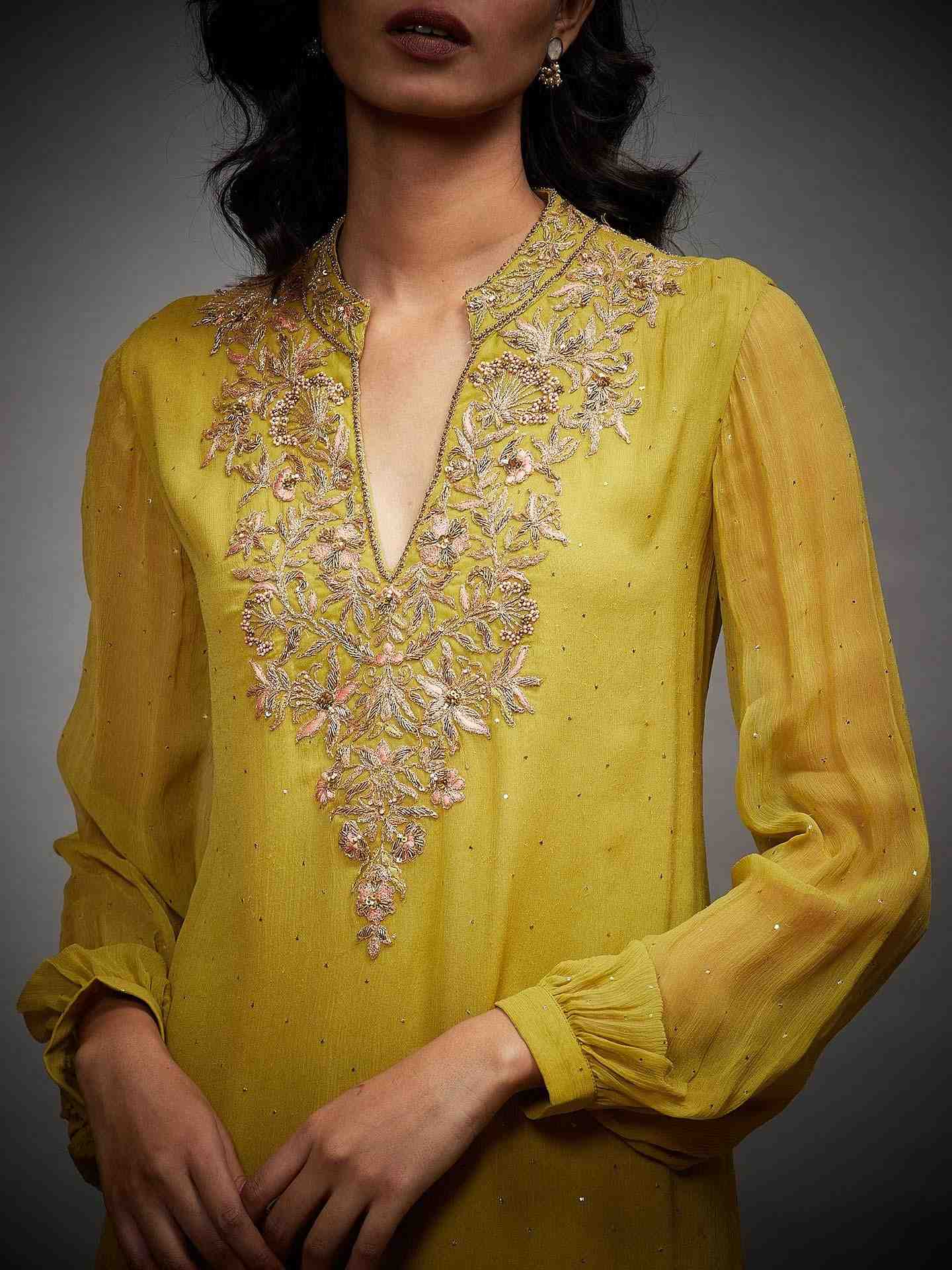 Sap Green Dilara Kurti