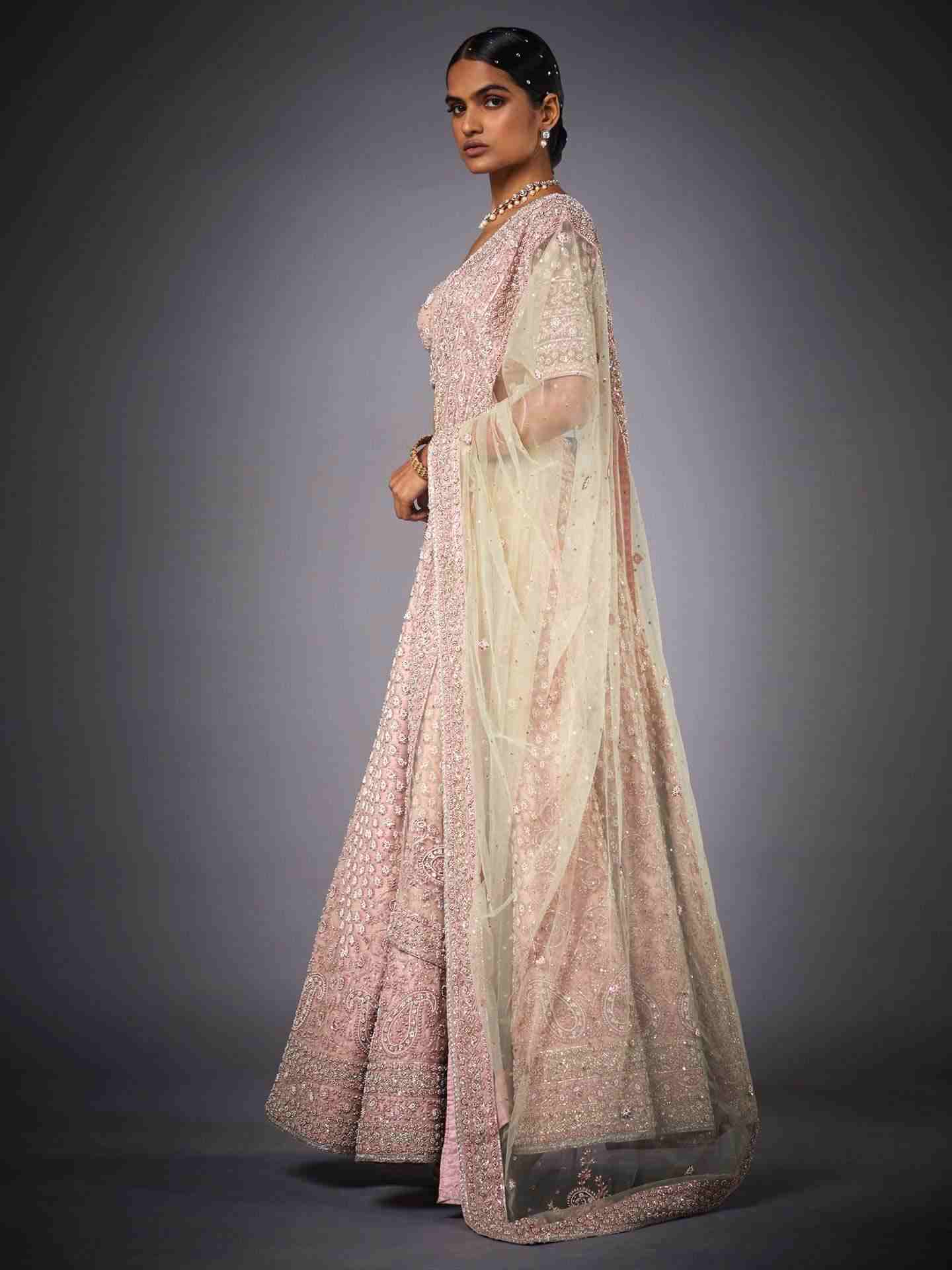 Pink Pearl Lehenga Set
