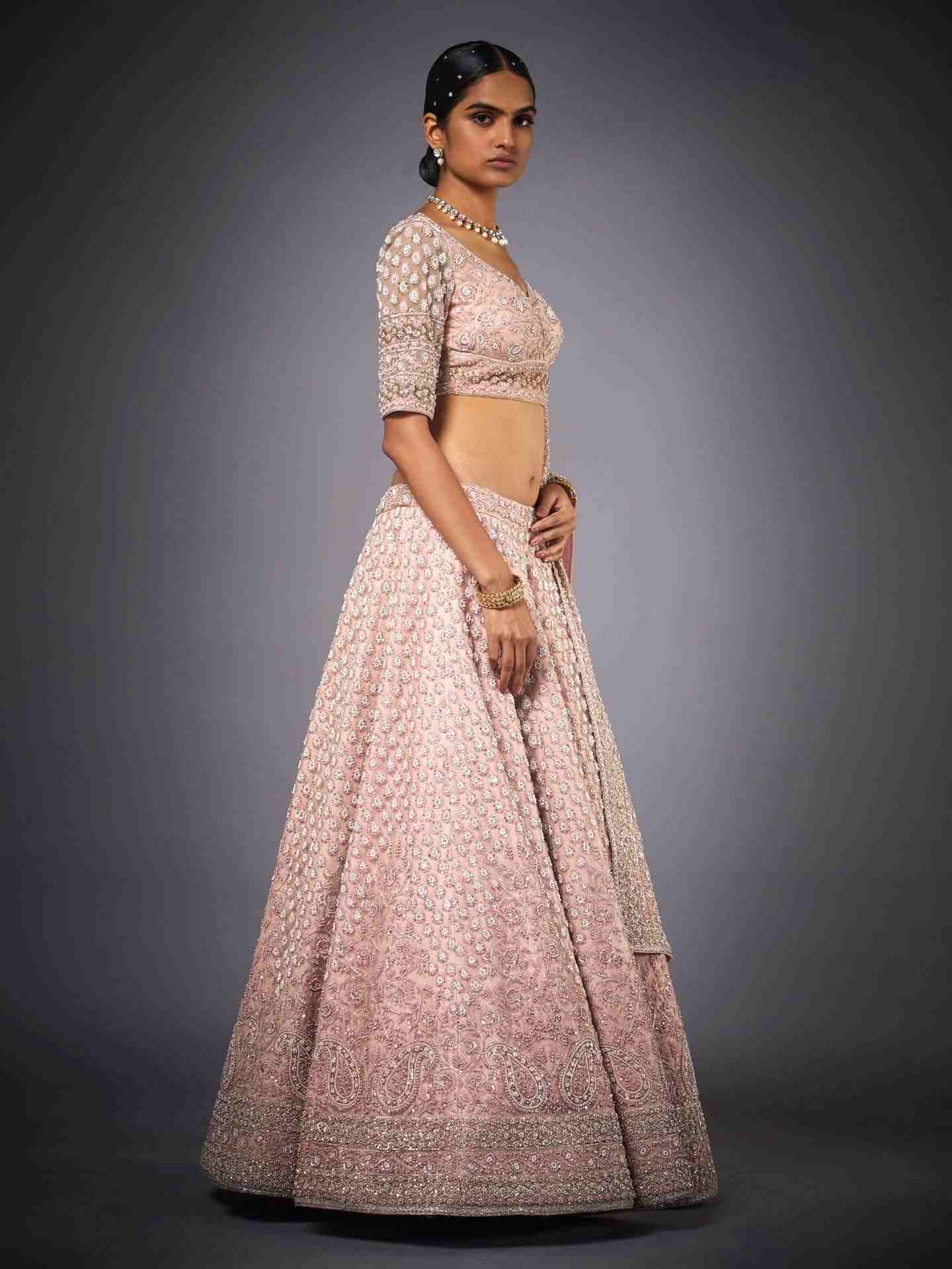 Pink Pearl Lehenga Set