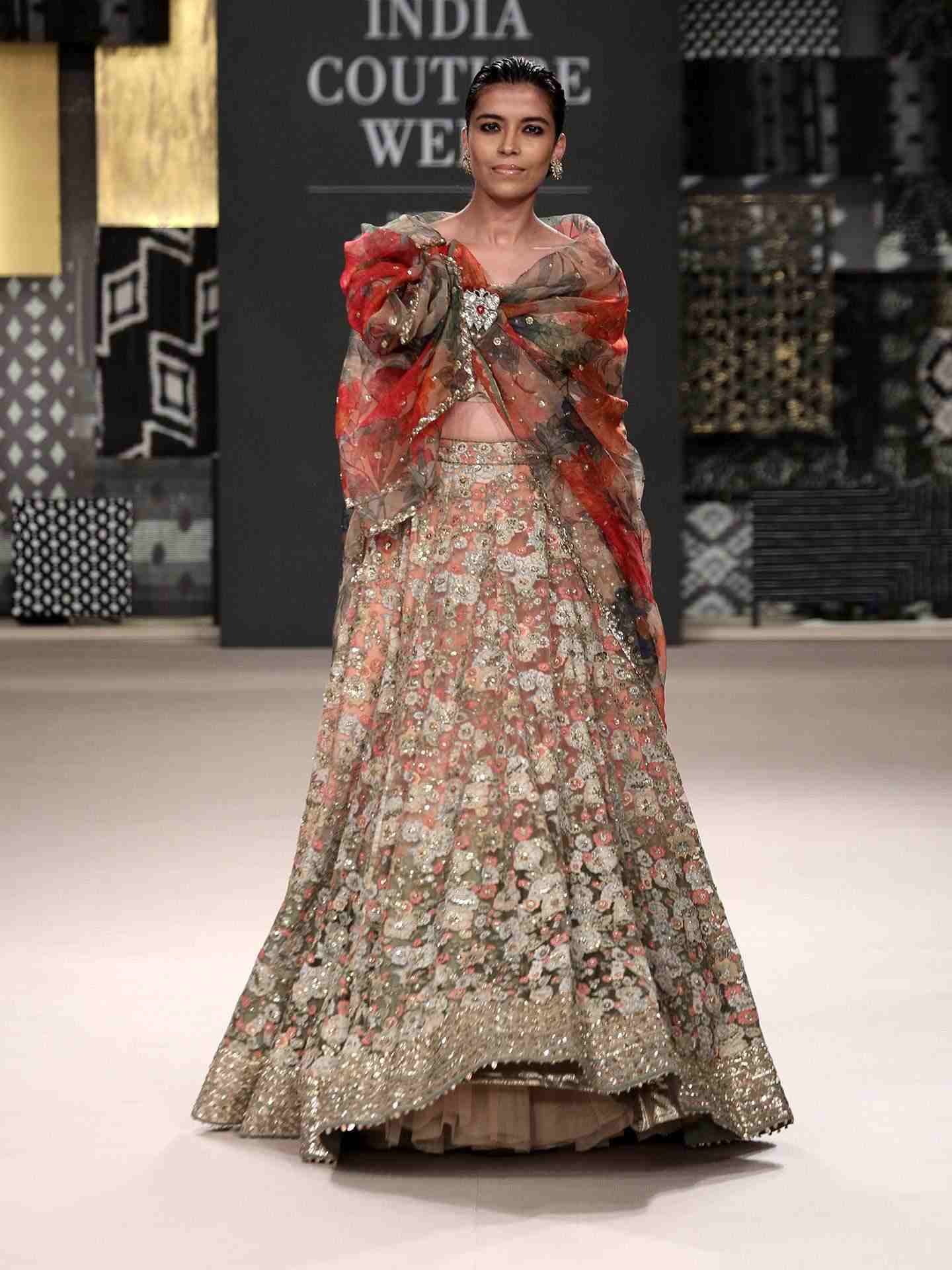 Light Pink Aster Lehenga Set