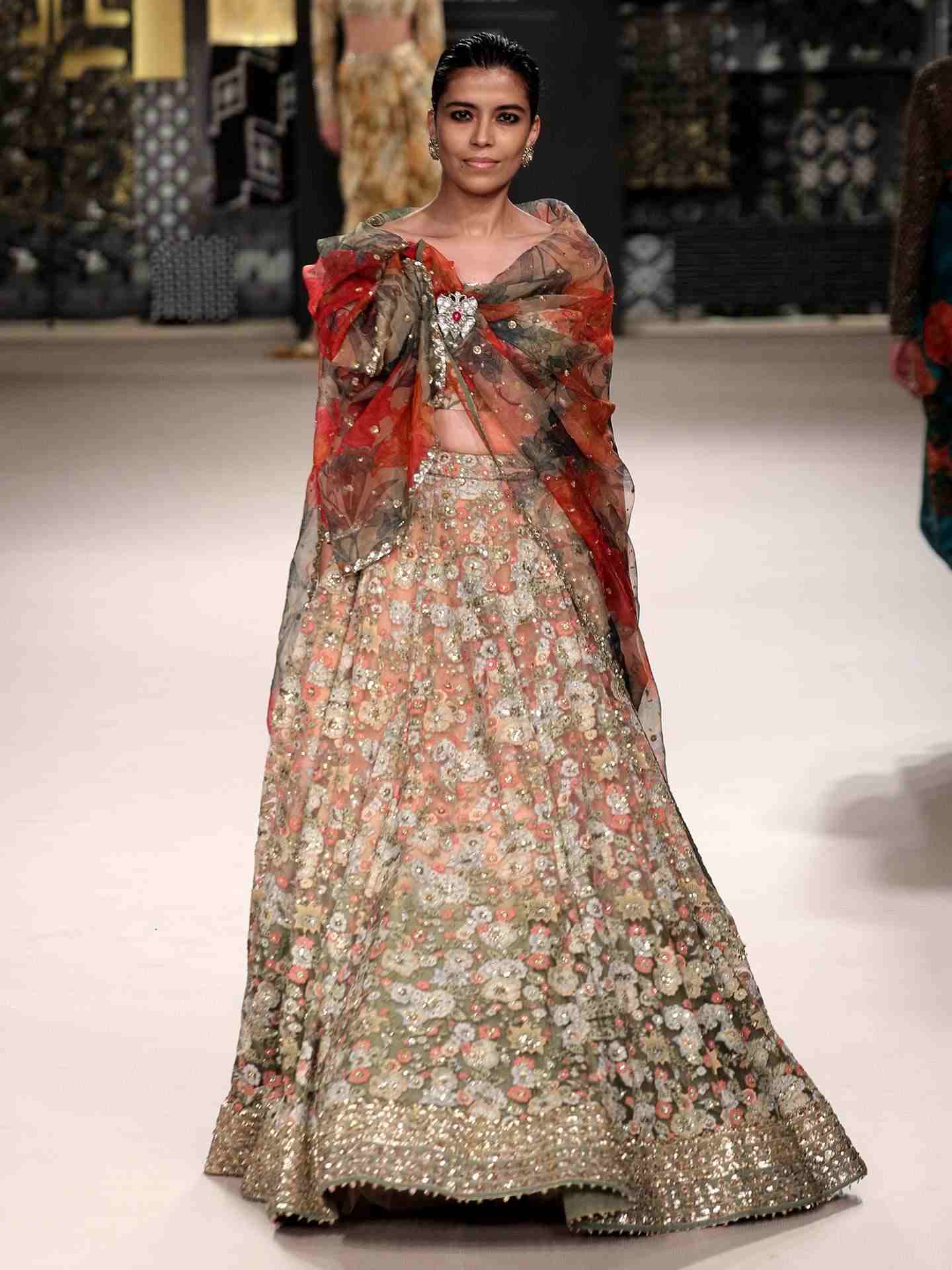 Light Pink Aster Lehenga Set