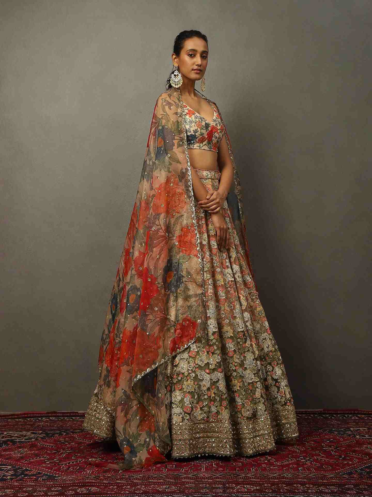 Light Pink Aster Lehenga Set