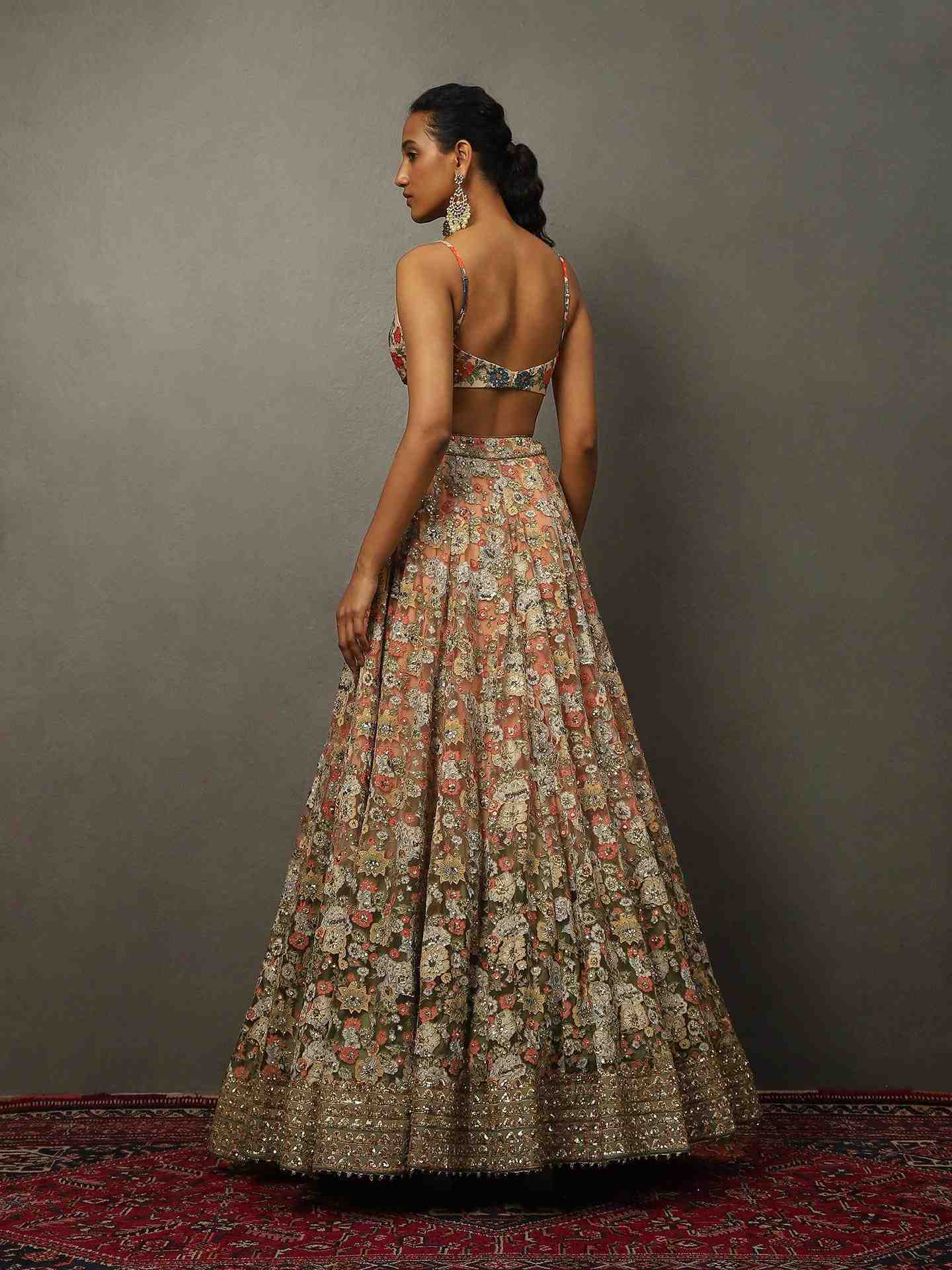 Light Pink Aster Lehenga Set