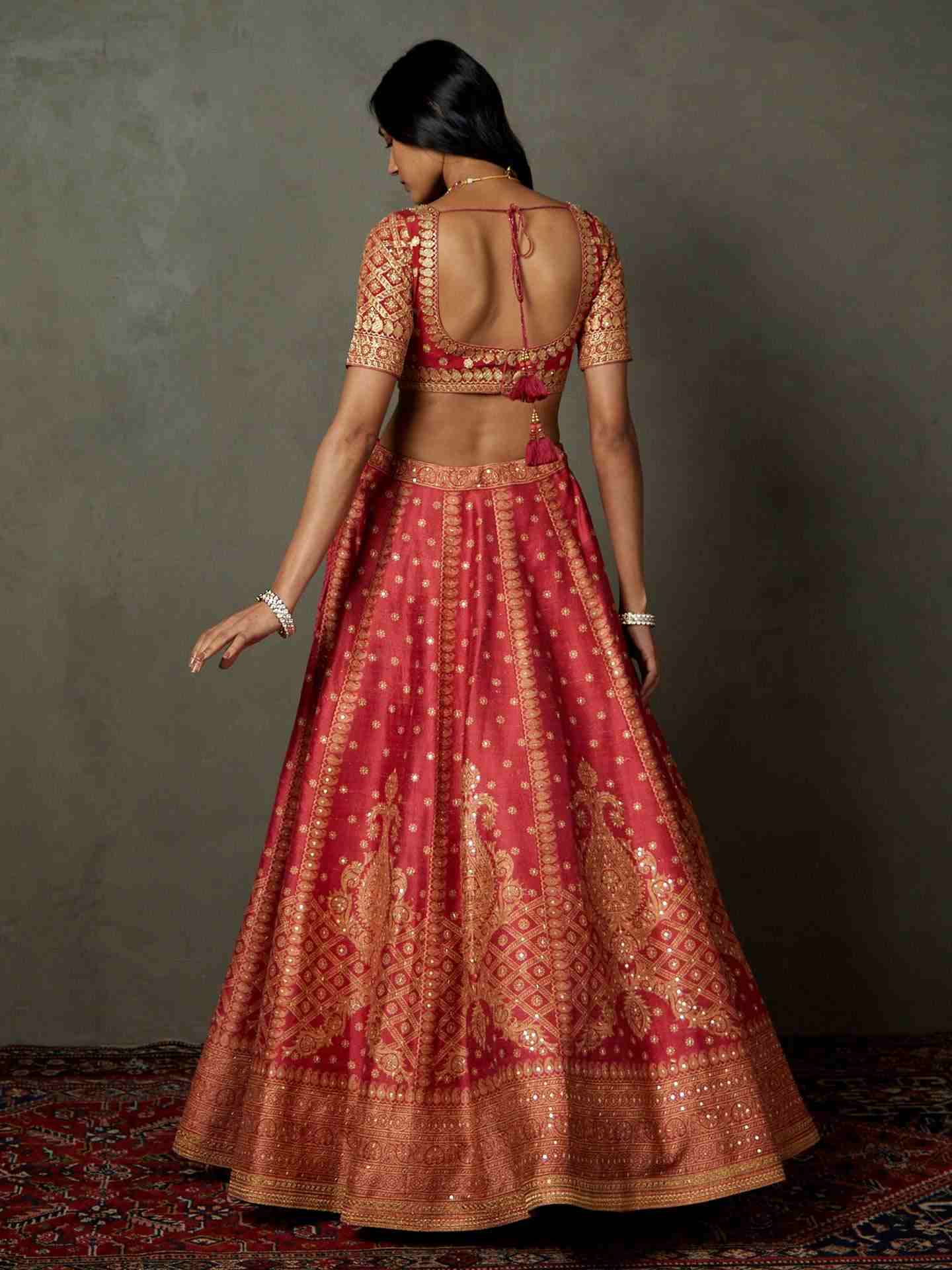 Cranberry Pink Ashvika Lehenga Set