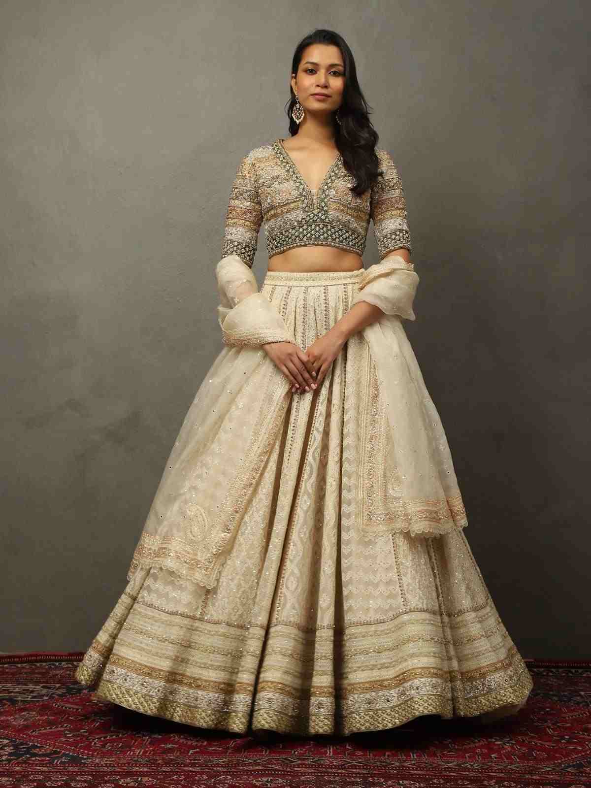 Ivory Kashish Lehenga Set
