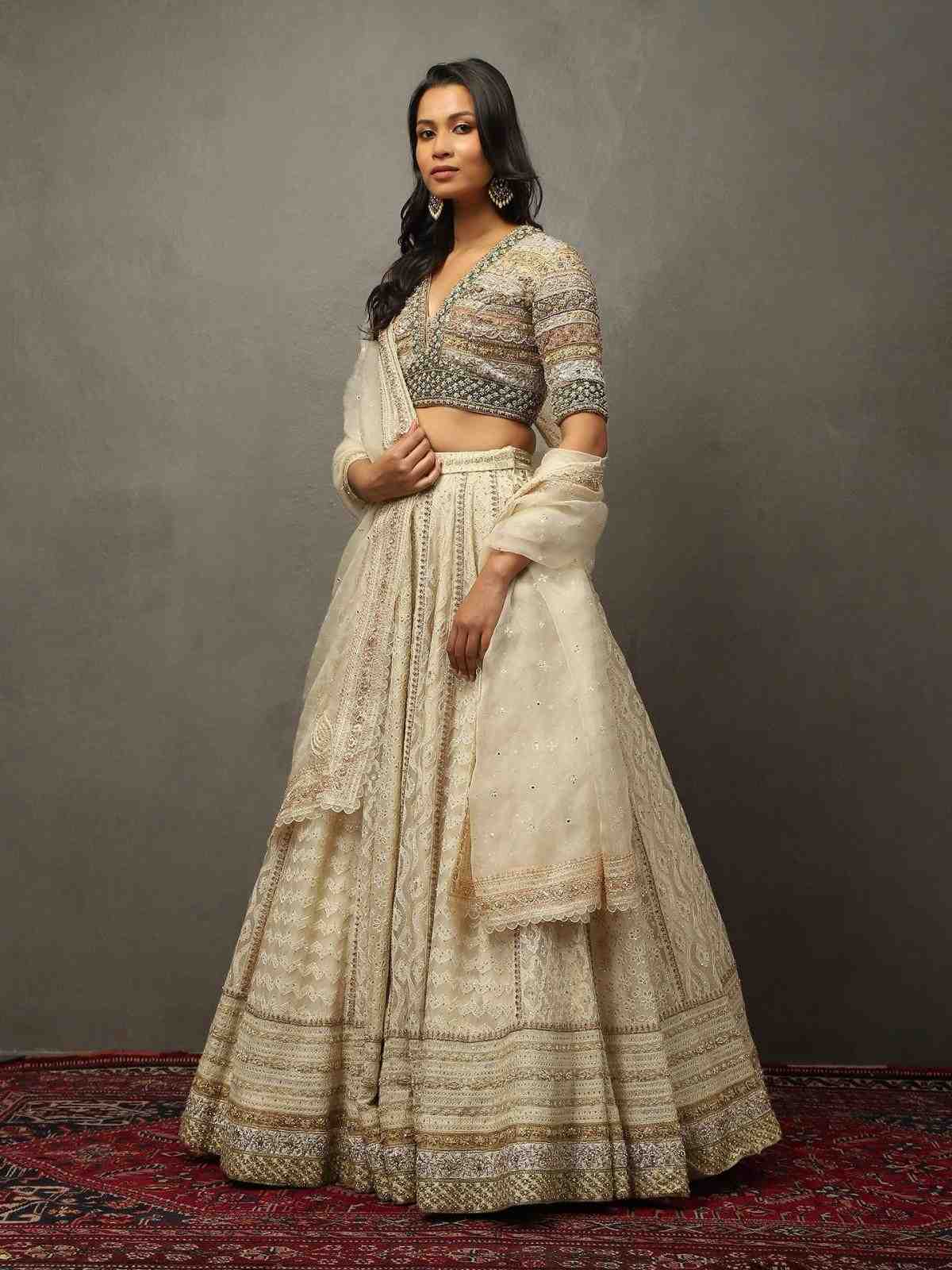 Ivory Kashish Lehenga Set
