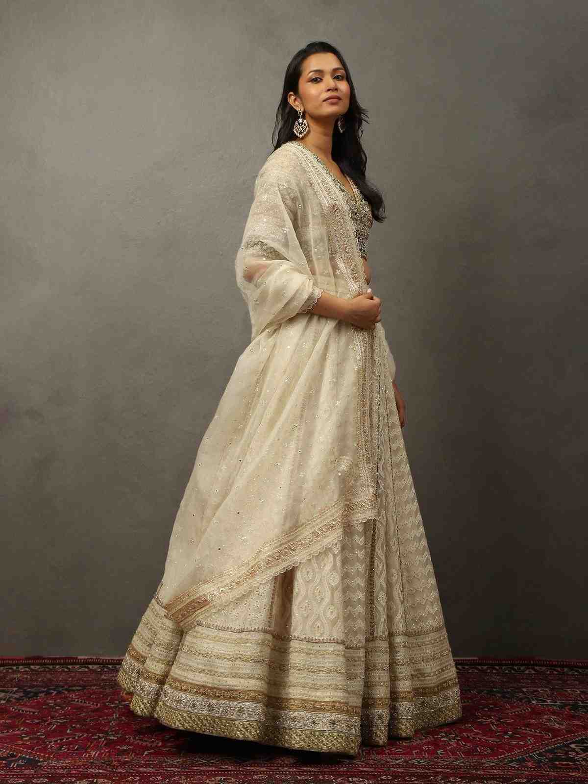 Ivory Kashish Lehenga Set