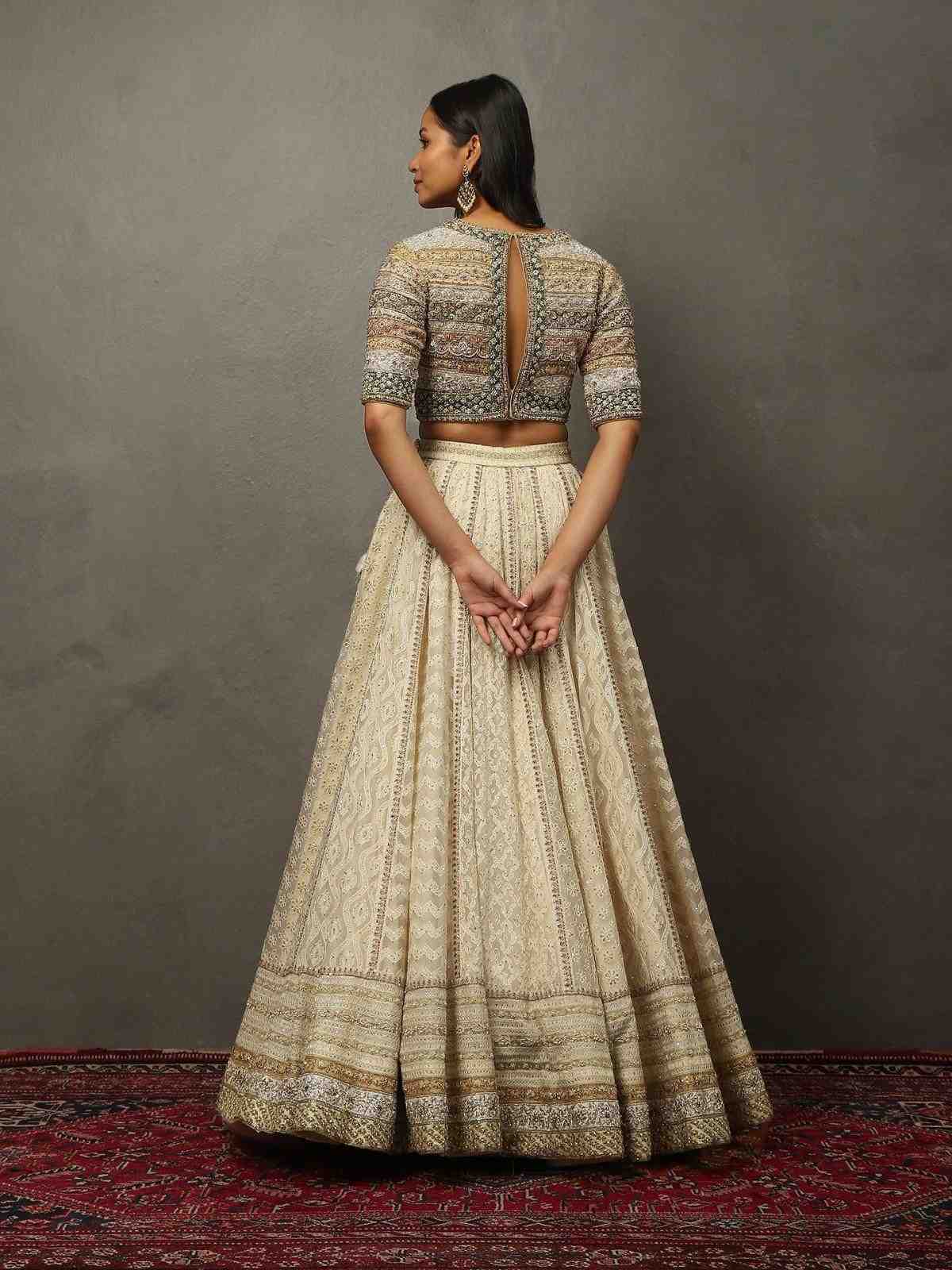 Ivory Kashish Lehenga Set