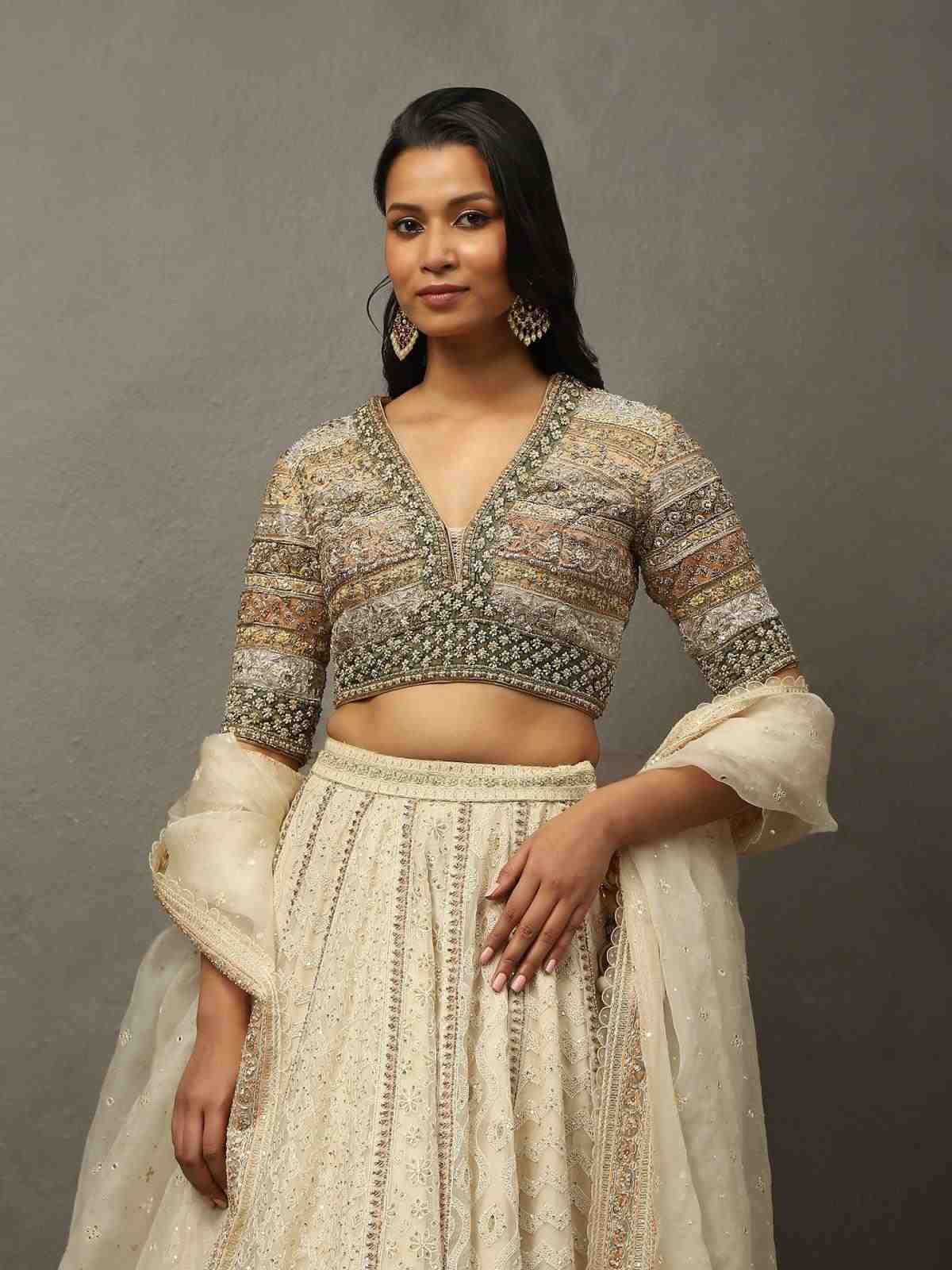 Ivory Kashish Lehenga Set