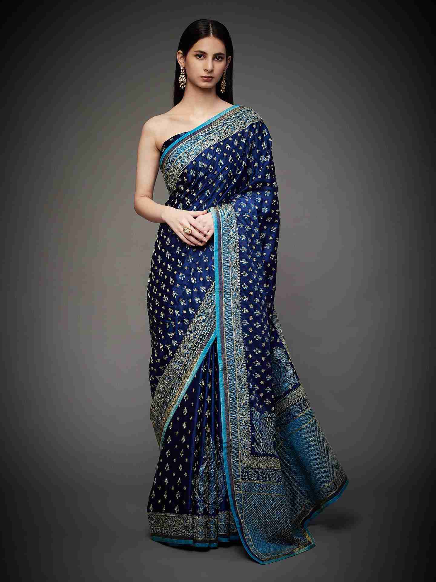 Royal Parampara Ari Saree With Unstitched Blouse