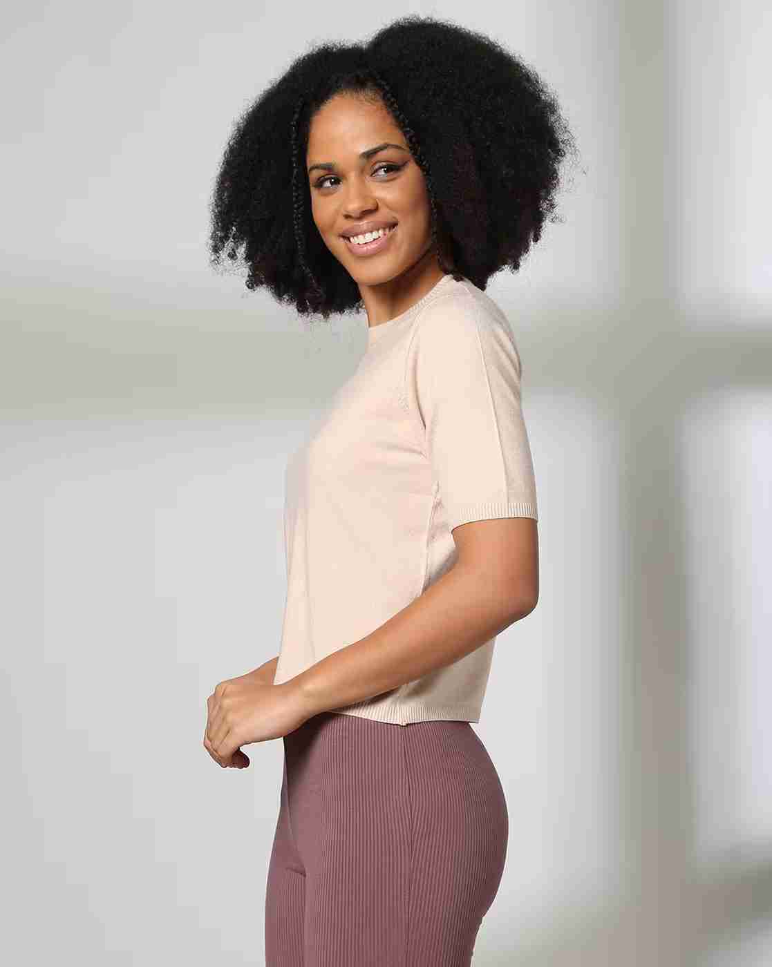 RIO BASIC | Women Ribbed Relaxed Fit Top