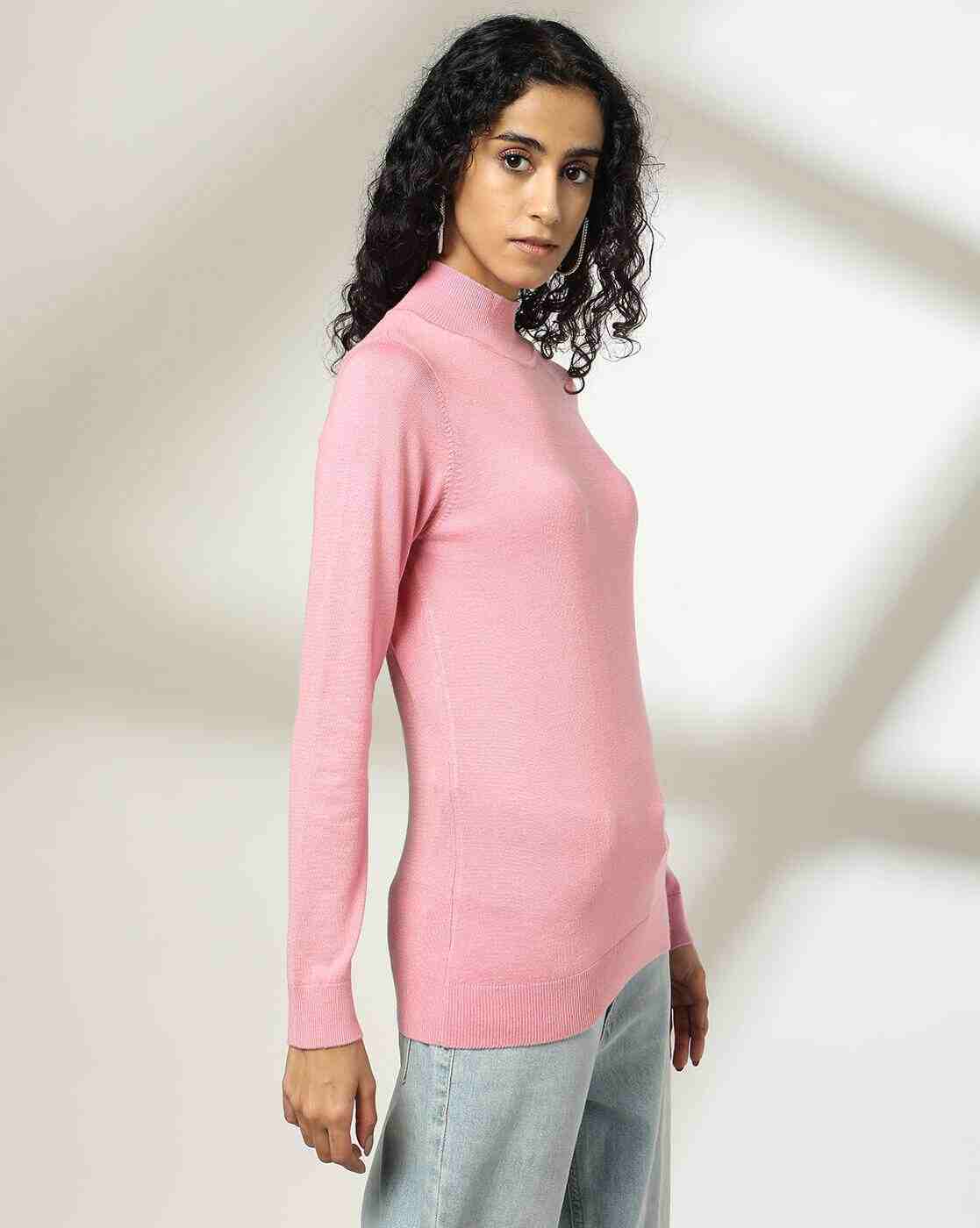 RIO BASIC | Women Relaxed Fit Mock-Neck Sweatshirt|1