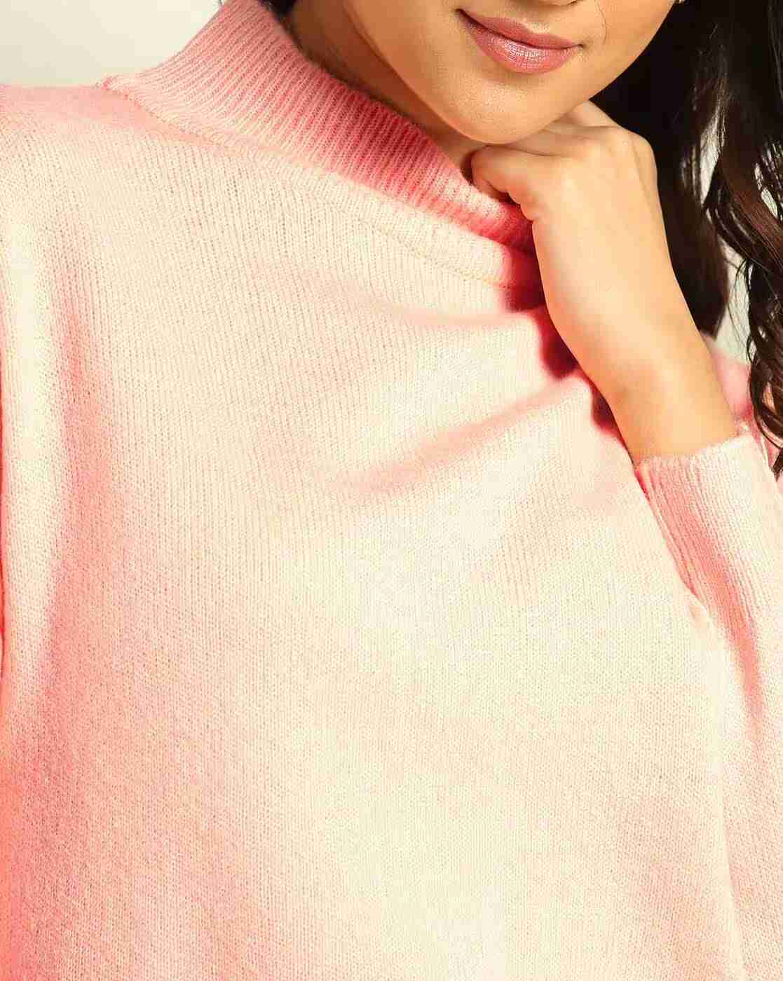 RIO BASIC | Women Ribbed Mock-Neck Pullover|3