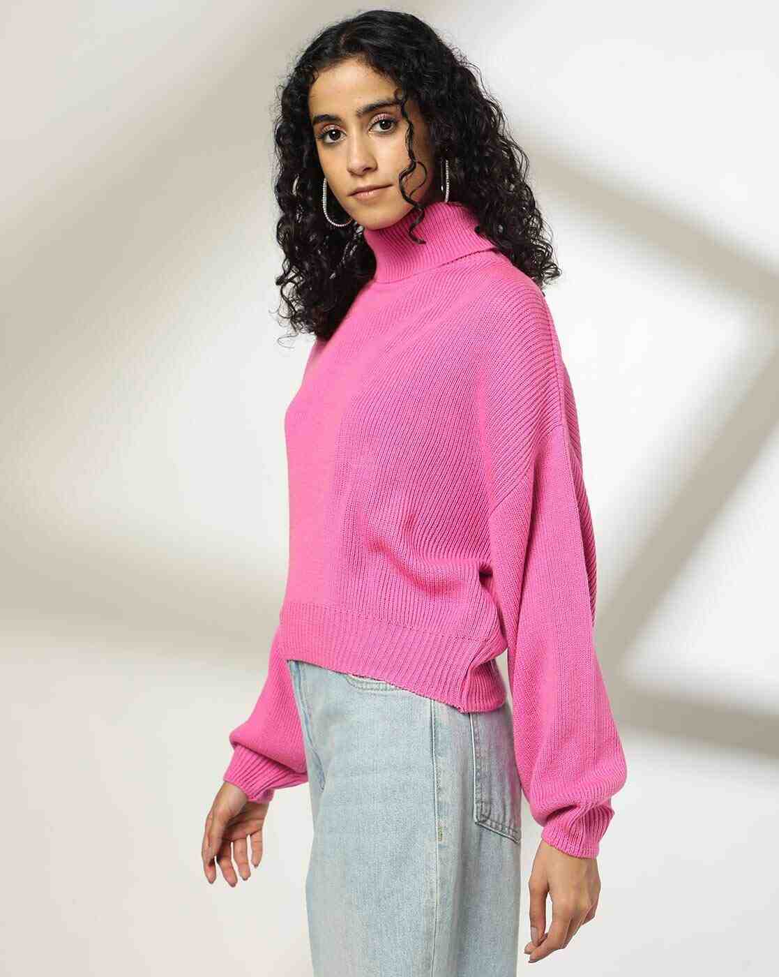 RIO BASIC | Women Ribbed Turtleneck Pullover|1