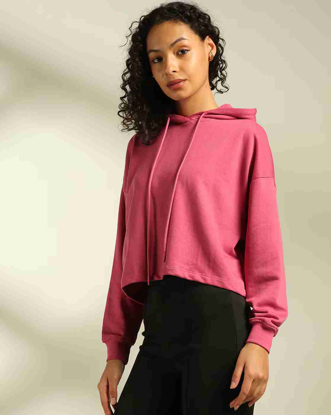 RIO BASIC | Women Boxy Fit Hoodie|1