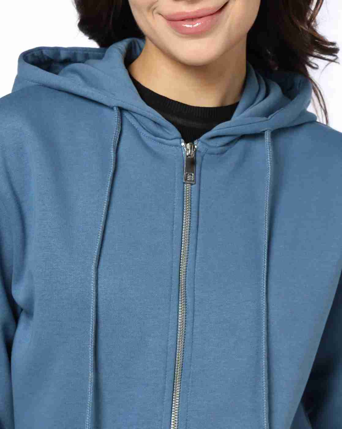 RIO BASIC | Women Slim Fit Zip-Front Hoodie|3