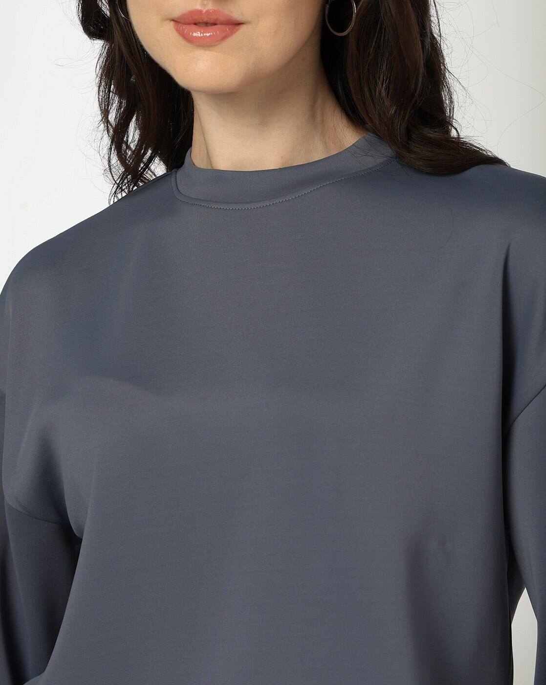 RIO BASIC | Women Soft Comfortable Scuba Relaxed Fit Sweatshirt|4