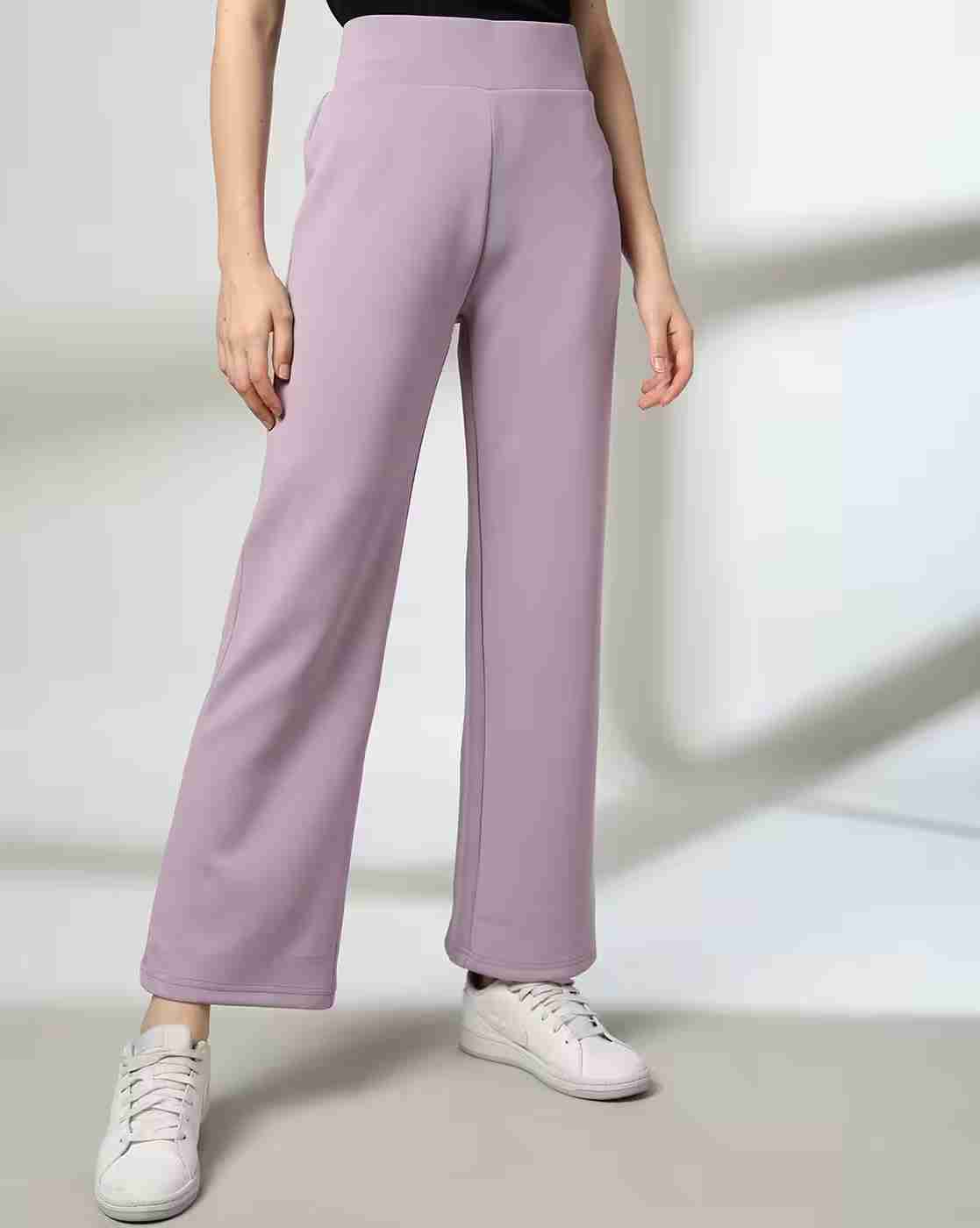 RIO BASIC | Women Straight Fit Flat-Front Trousers|0