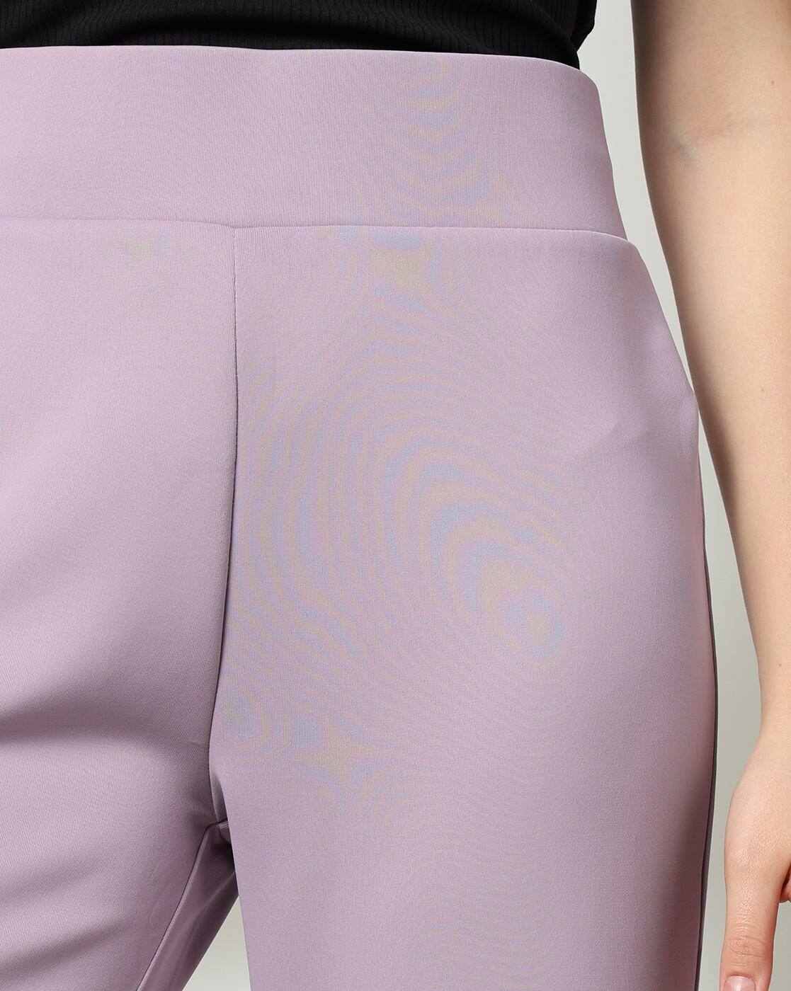 RIO BASIC | Women Straight Fit Flat-Front Trousers|3