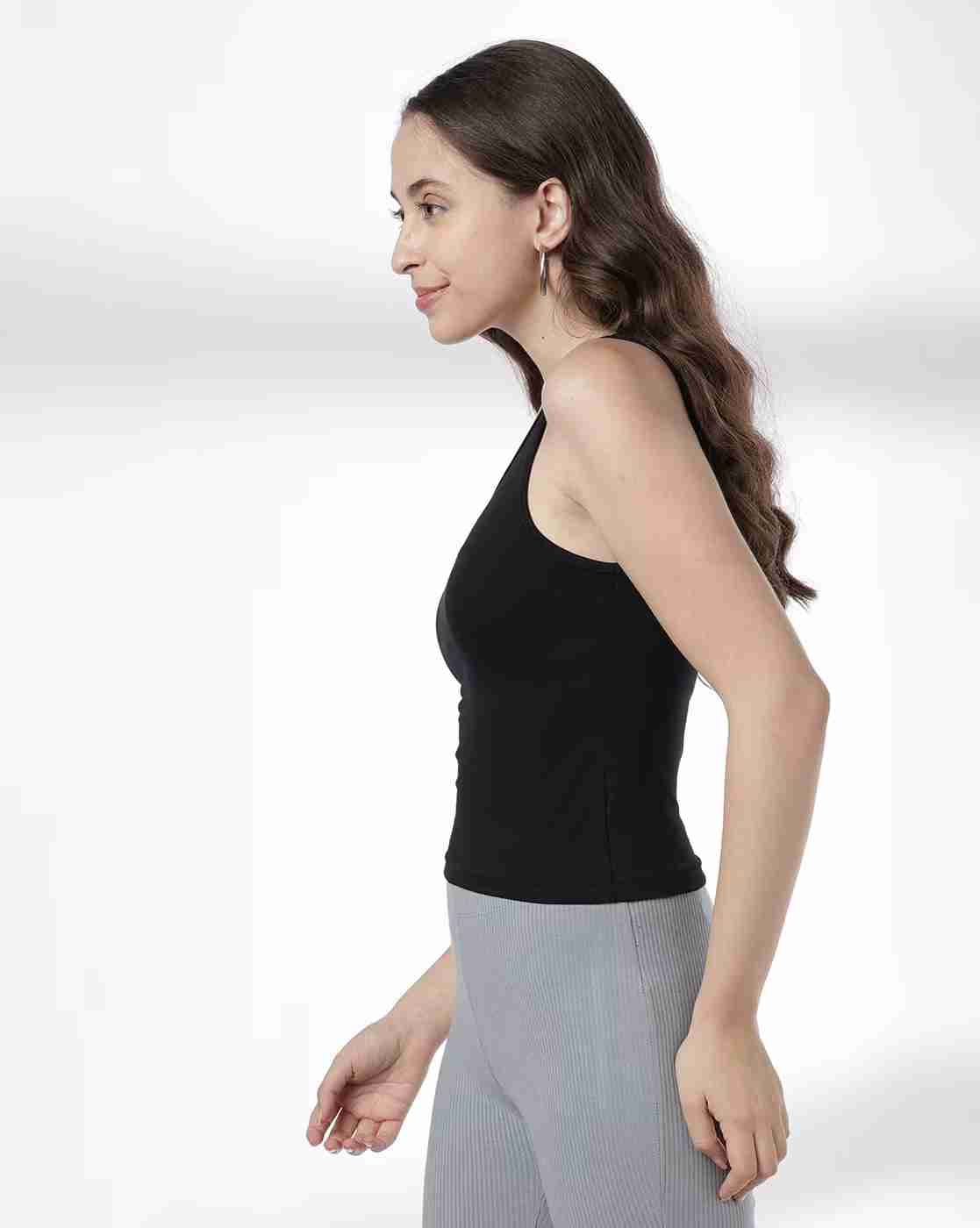 RIO BASIC | Women Slim Fit Scoop-Neck Tank Top
