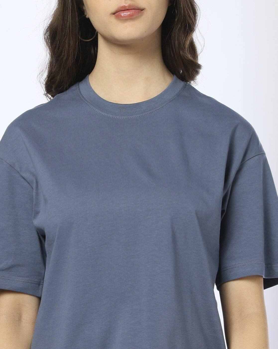 RIO BASIC | Women Loose Fit Round-Neck T-Shirt|3
