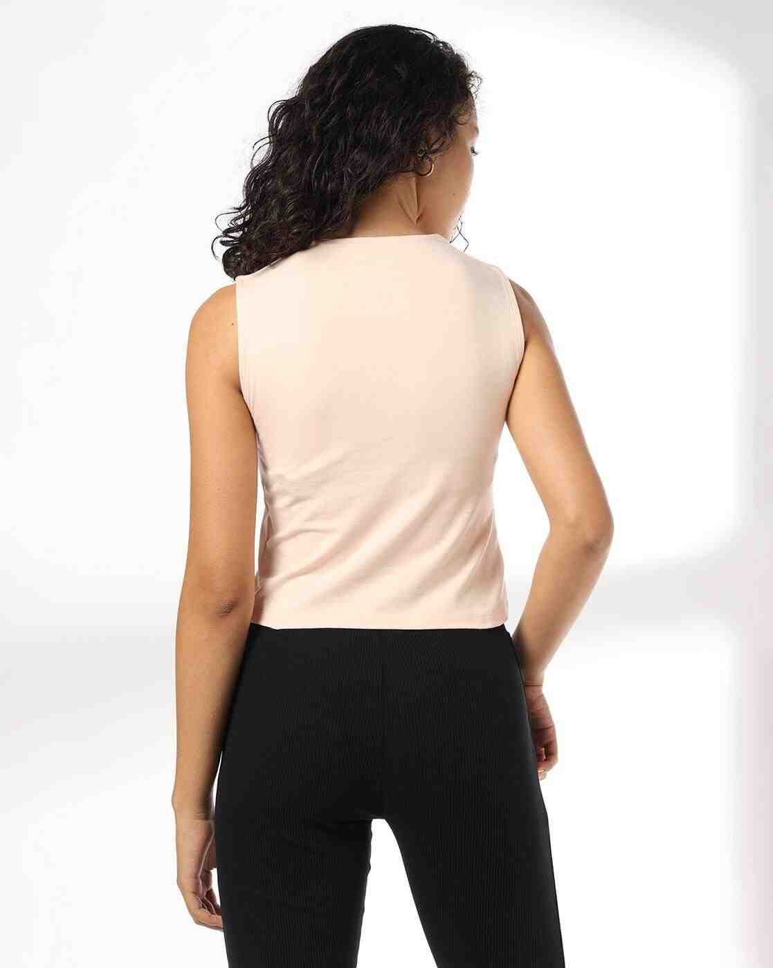 RIO BASIC | Women Double Layered Regular Fit Tank Top|2