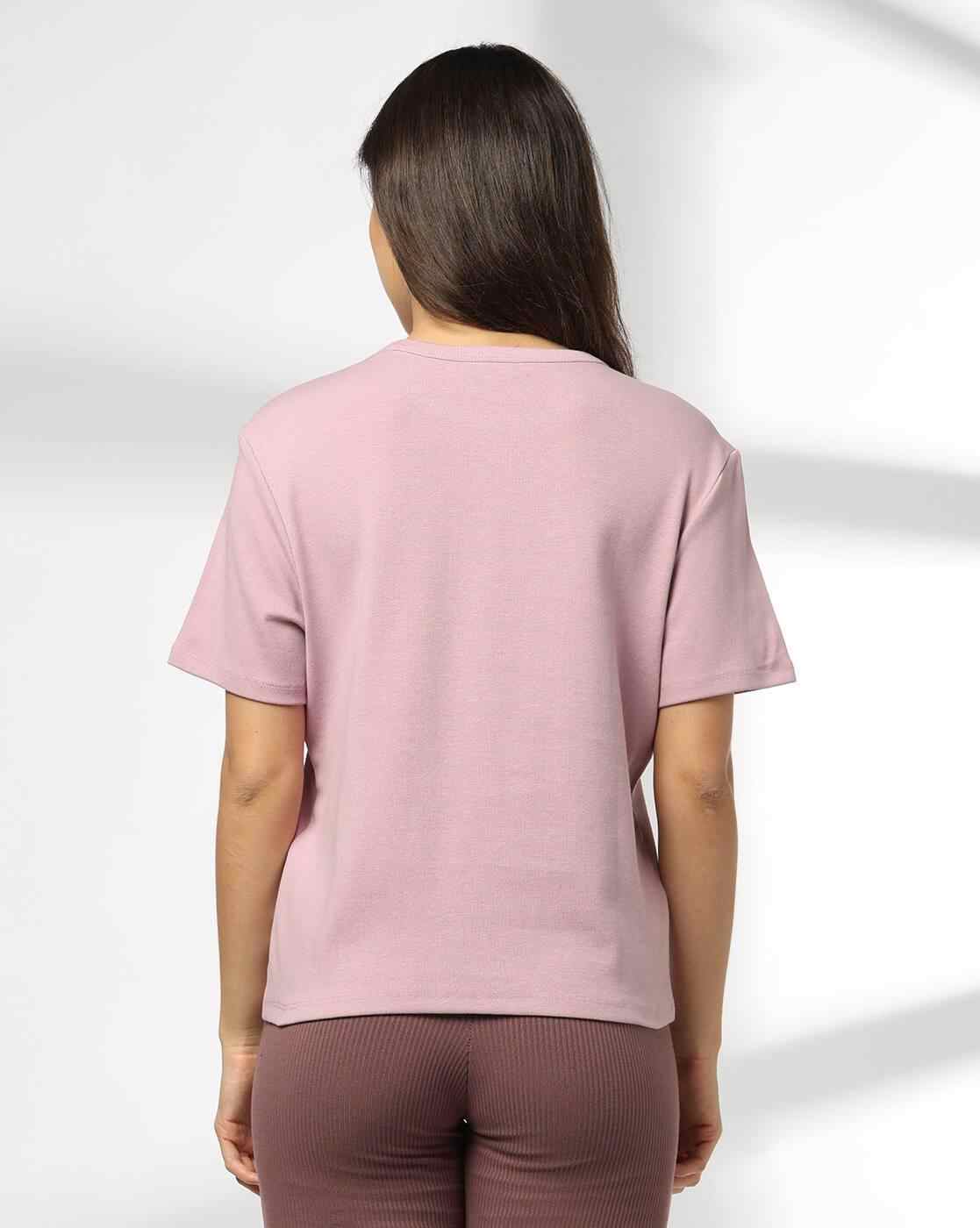 RIO BASIC | Women Regular Fit Crew-Neck T-Shirt|2