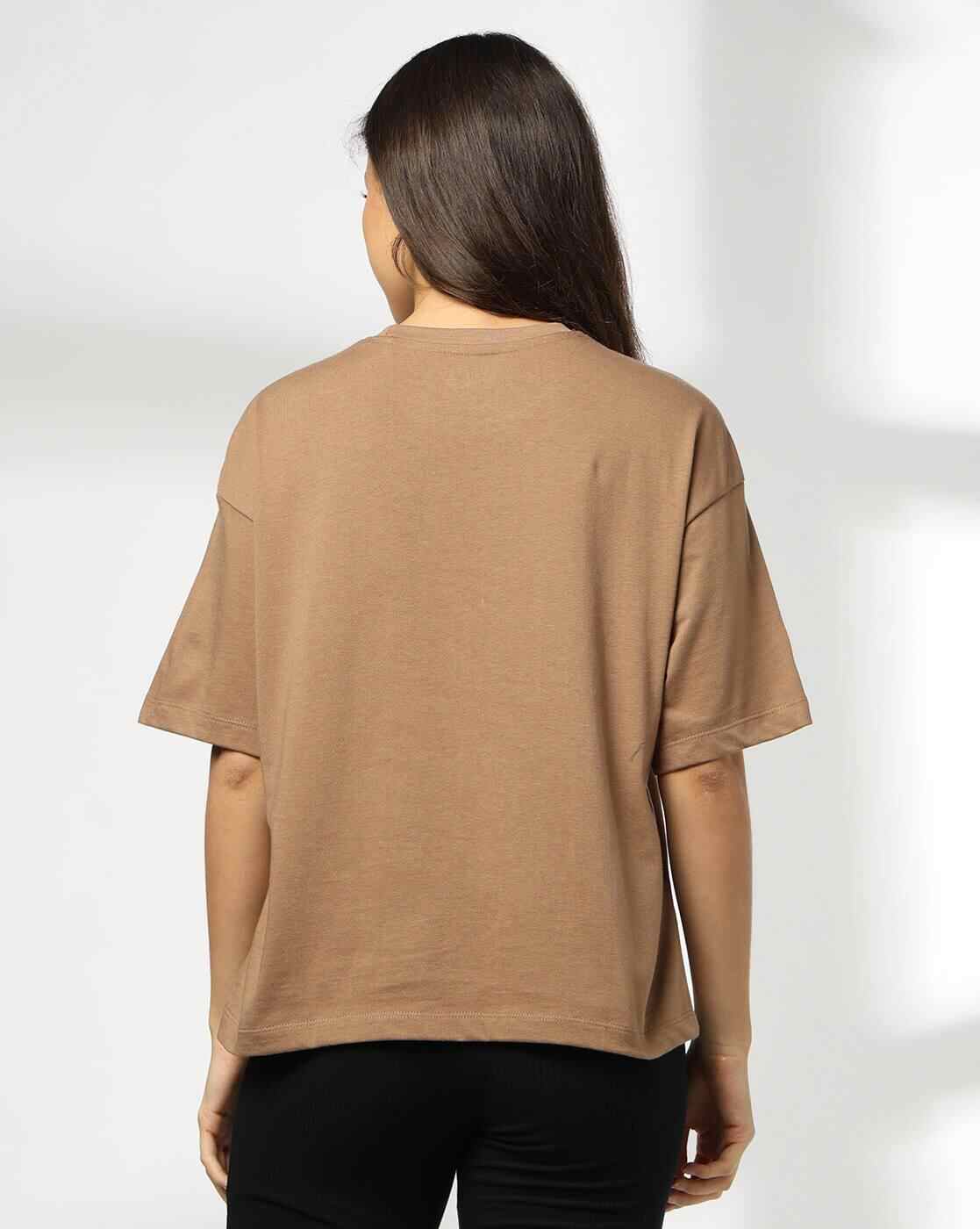 RIO BASIC | Women Boxy Fit Crew-Neck T-Shirt|2