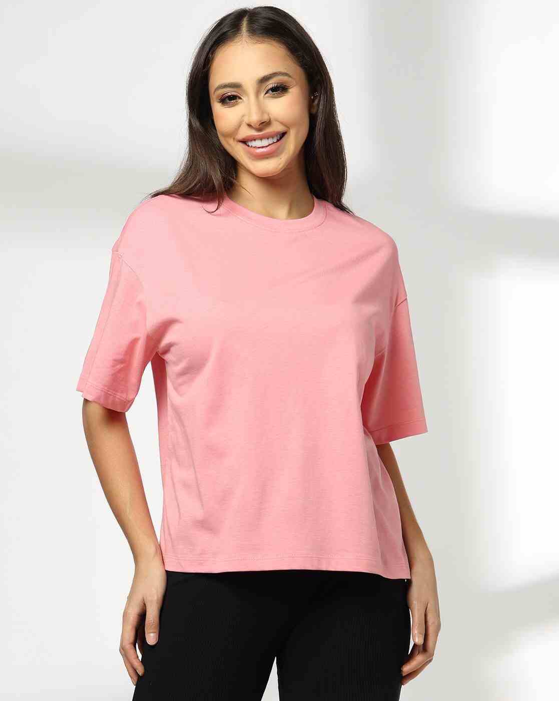 RIO BASIC | Women Boxy Fit Crew-Neck T-Shirt|0