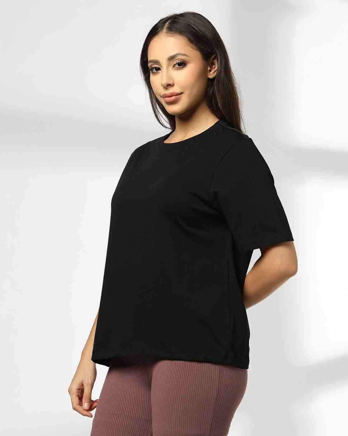 RIO BASIC | Women Relaxed Fit Crew-Neck T-Shirt|1