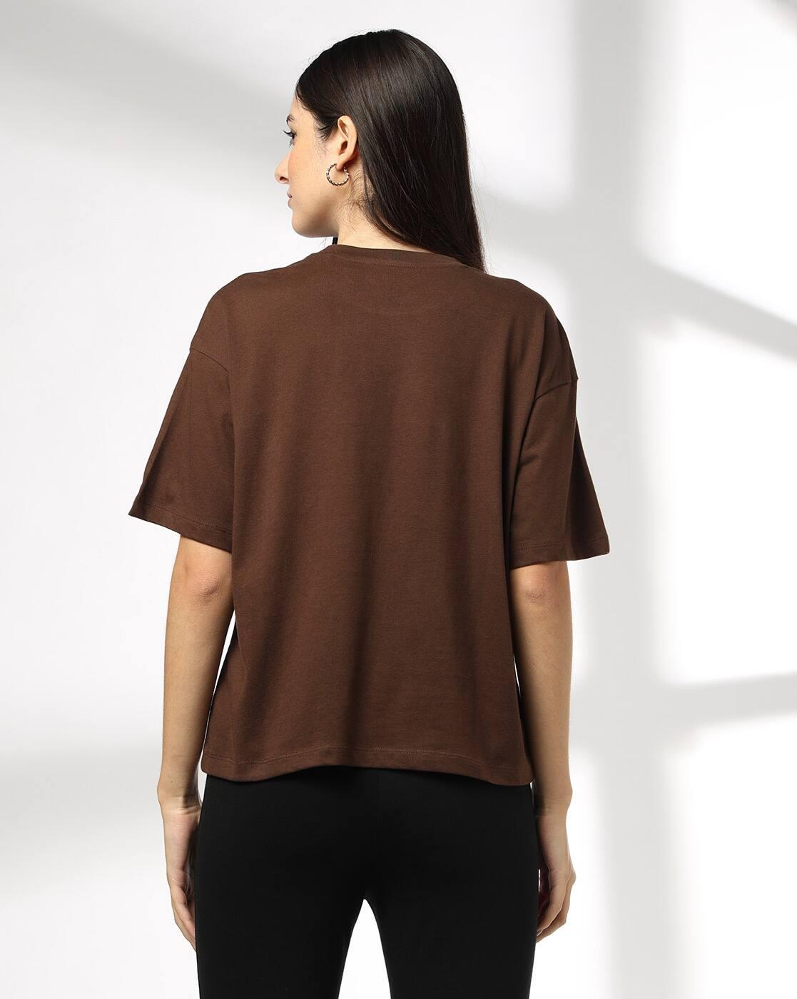 RIO BASIC | Women Boxy Fit Round-Neck T-Shirt|2