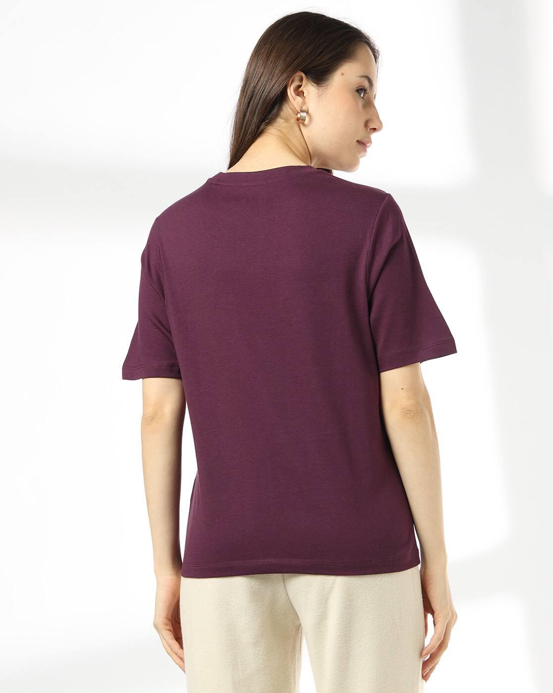 RIO BASIC | Women Relaxed Fit Crew-Neck T-Shirt|1