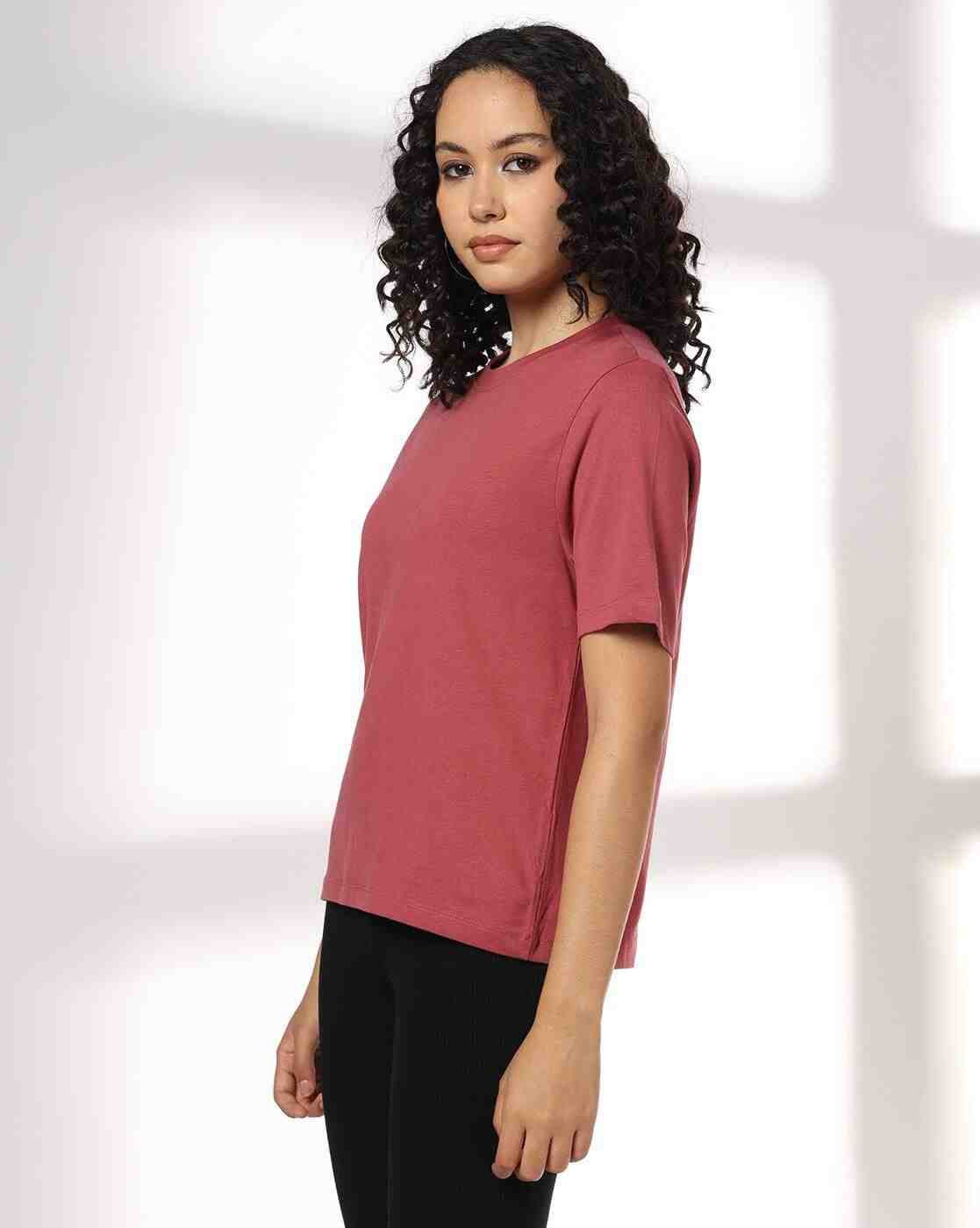 RIO BASIC | Women Relaxed Fit Crew-Neck T-Shirt|1