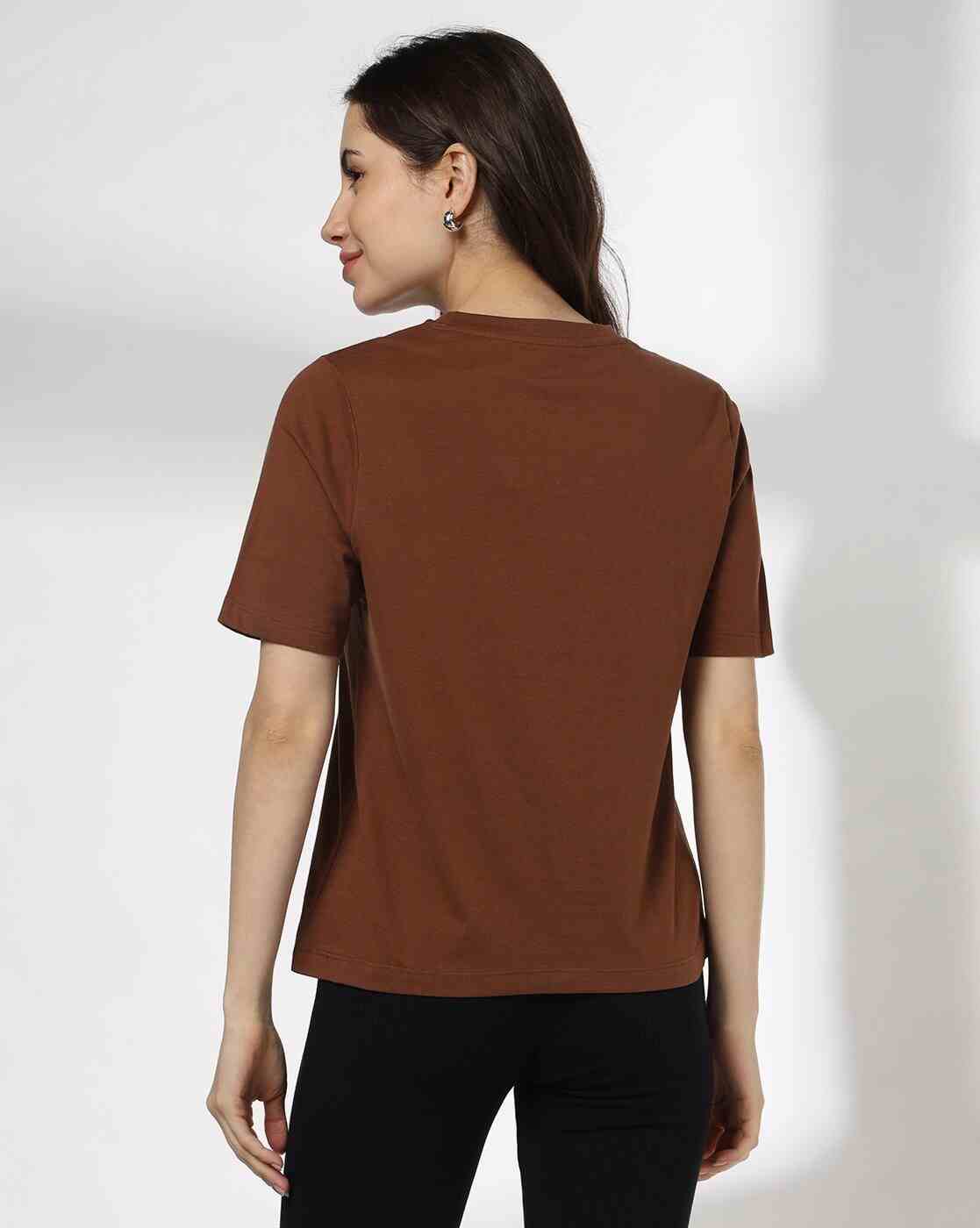 RIO BASIC | Women Relaxed Fit Crew-Neck T-Shirt|2