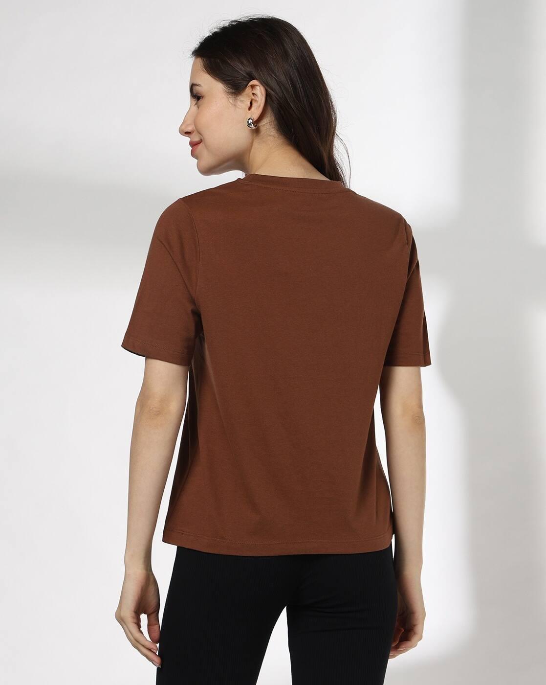 RIO BASIC | Relaxed fit tshirt tulip, lt.brown, xxl|1