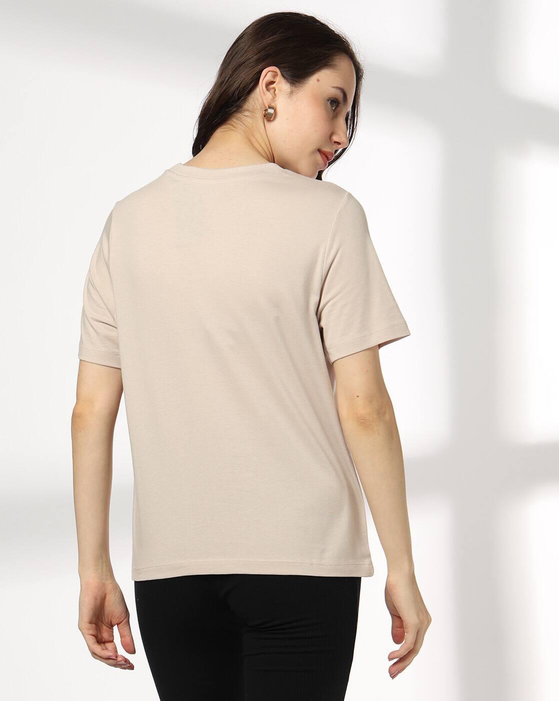 RIO BASIC | Relaxed fit tshirt tulip, stone, s|2
